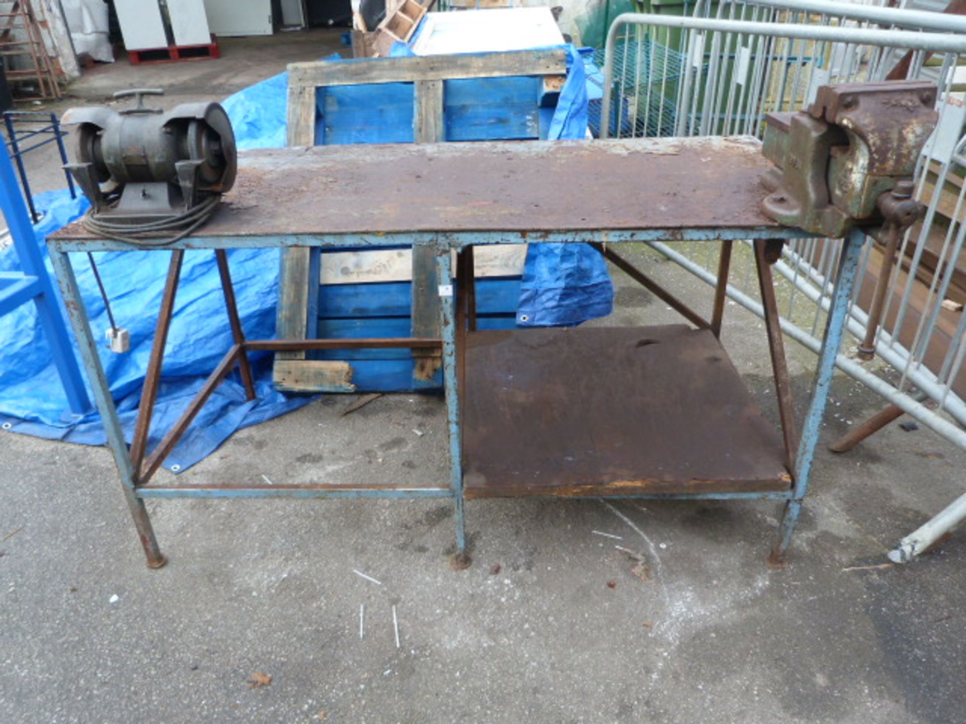 *Metal Engineers Bench (115x79.5x86cm) with Grind