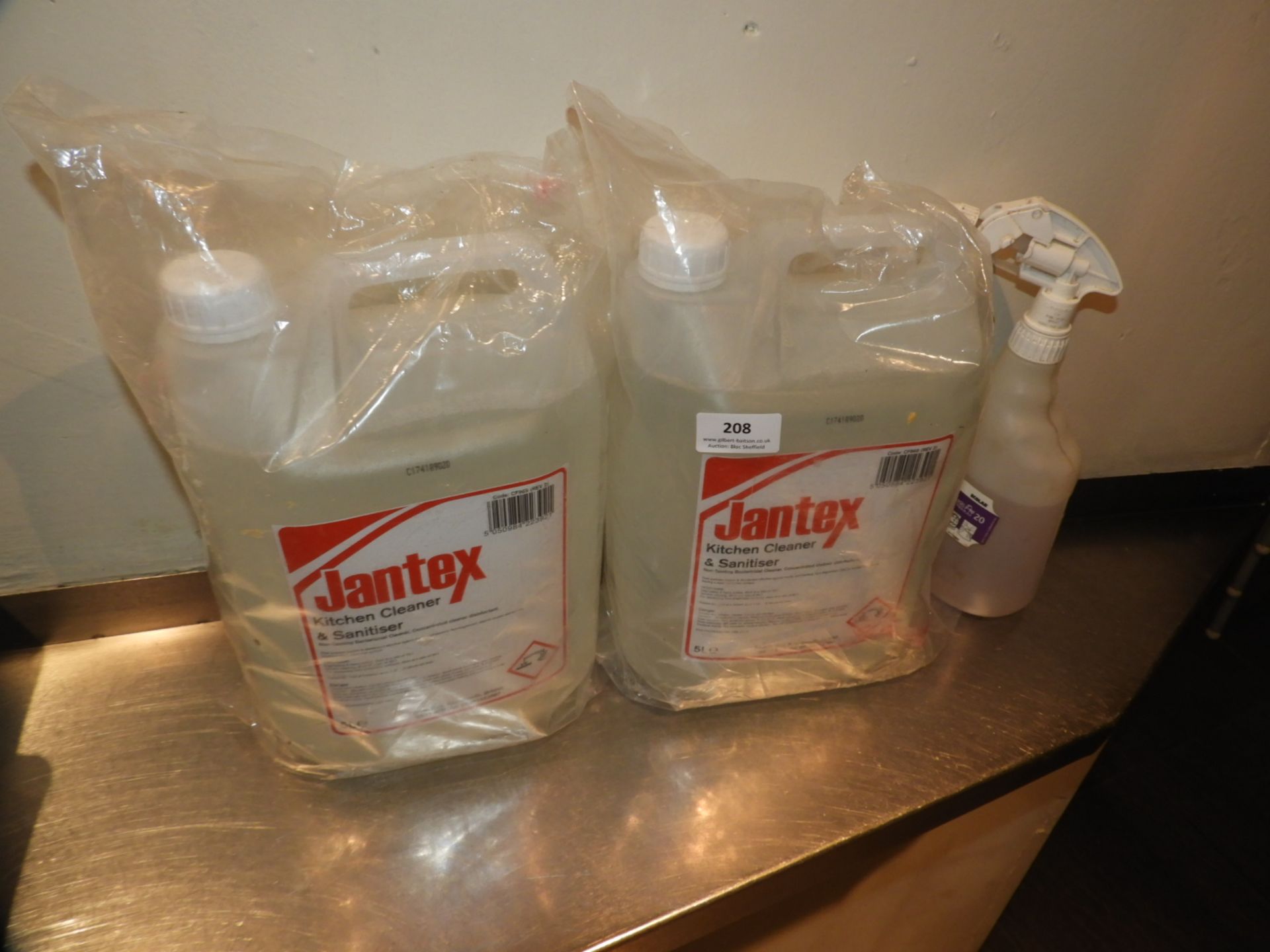 *2x 5L of Kitchen Sanitiser