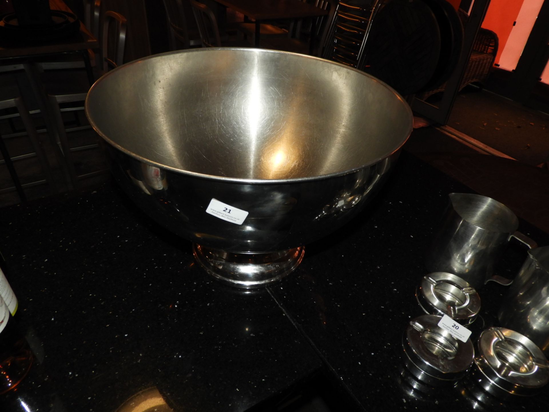 *Large Stainless Steel Champagne Bucket