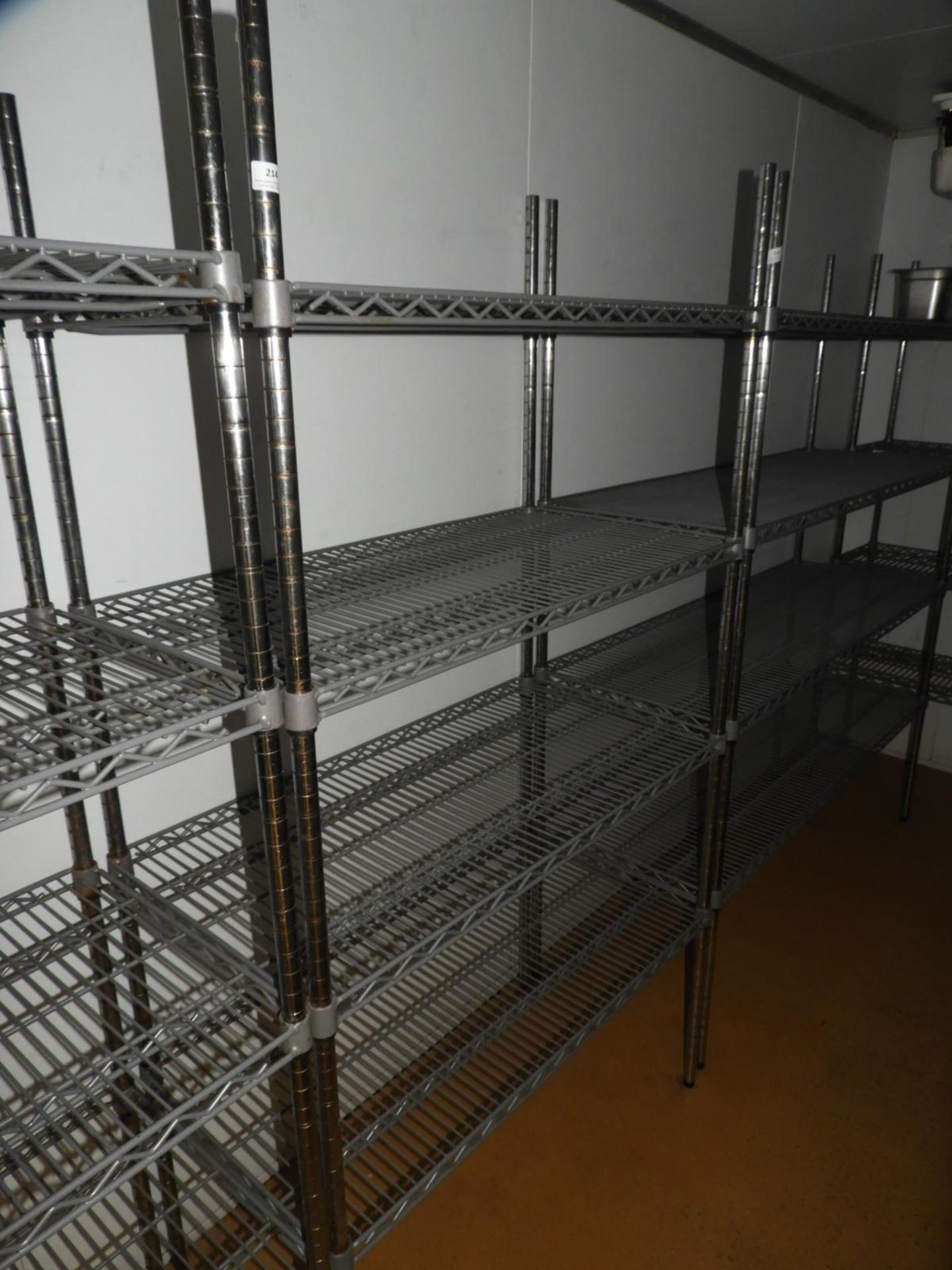 *Four Tier Cold Room Racking 120x40x180cm