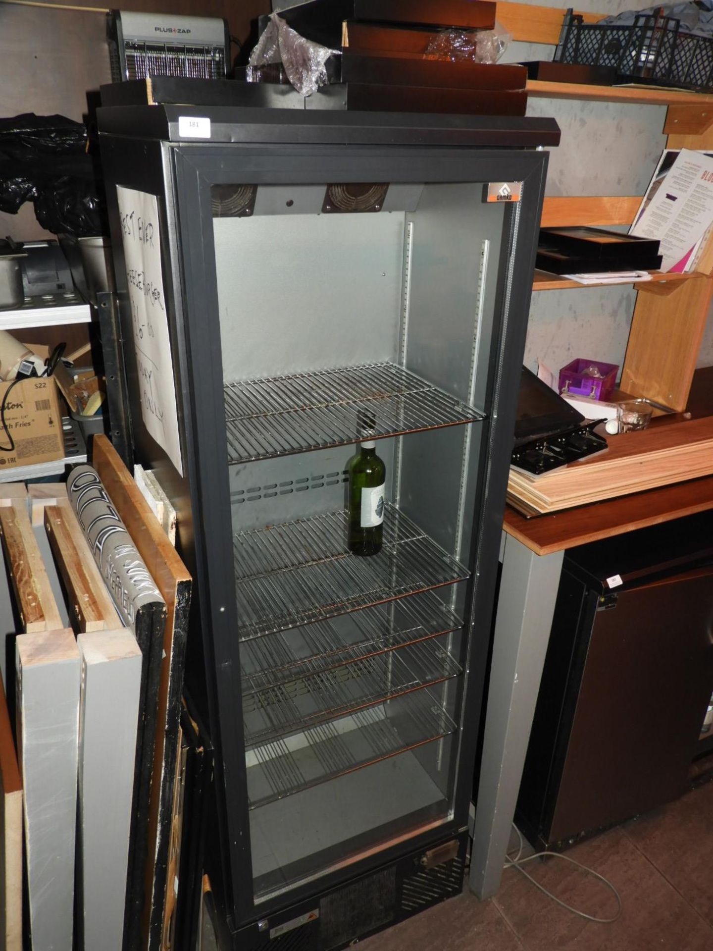 *Gamco Single Door Upright Bottle Chiller