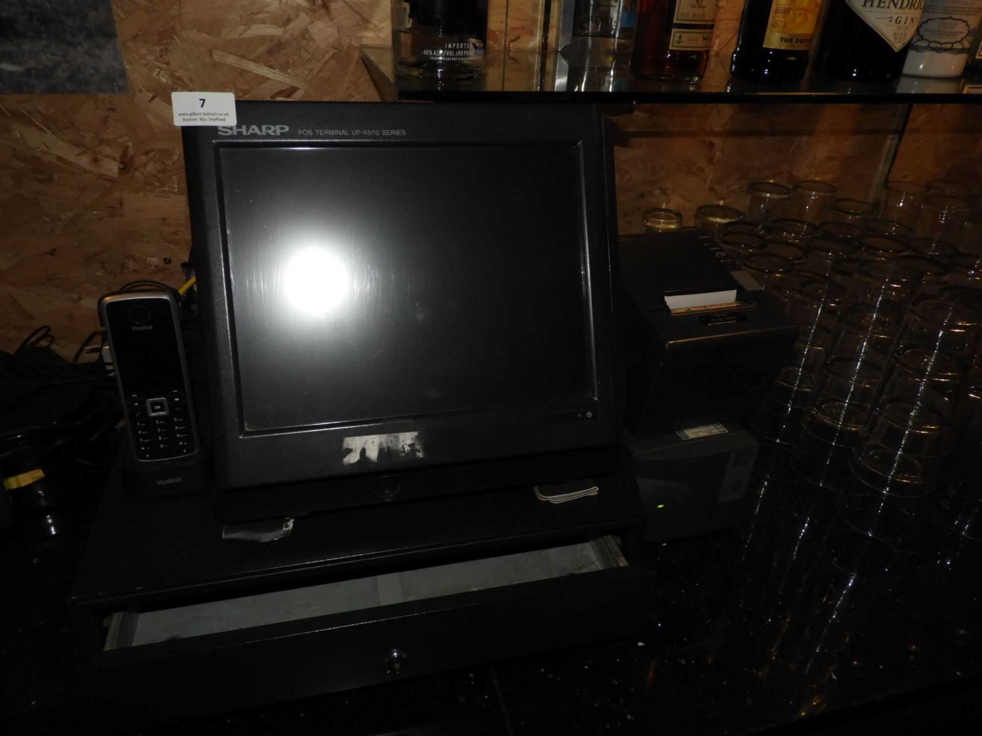 *Sharp UPX500 Epos System with Three Terminals, Tw