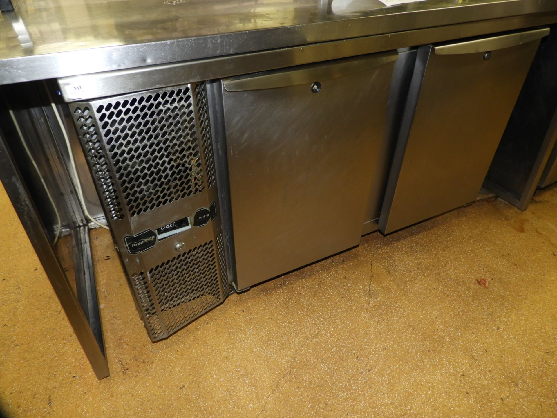 *Precision Stainless Steel Two Door Refrigerated P