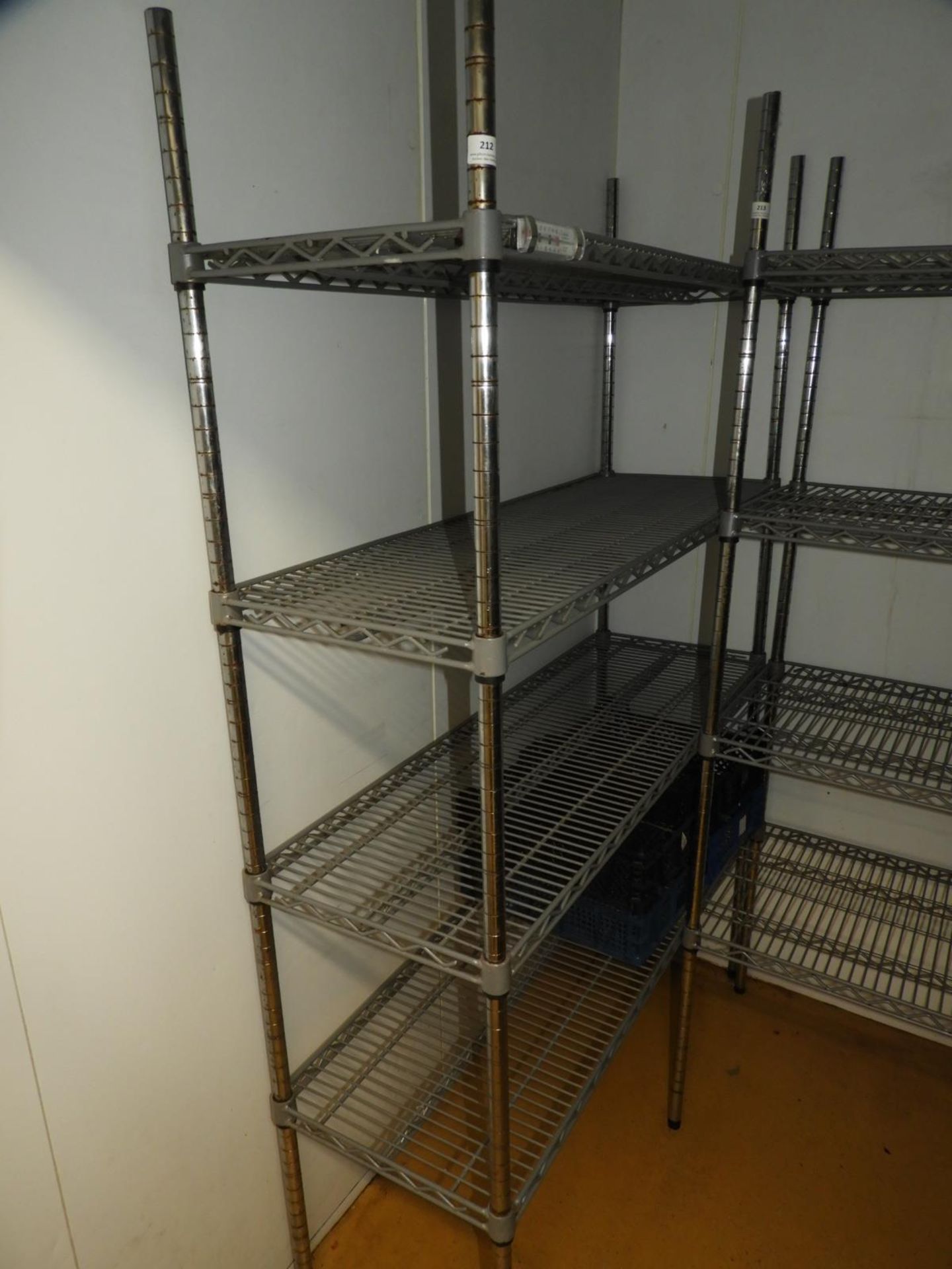 *Four Tier Cold Room Racking 120x40x180cm