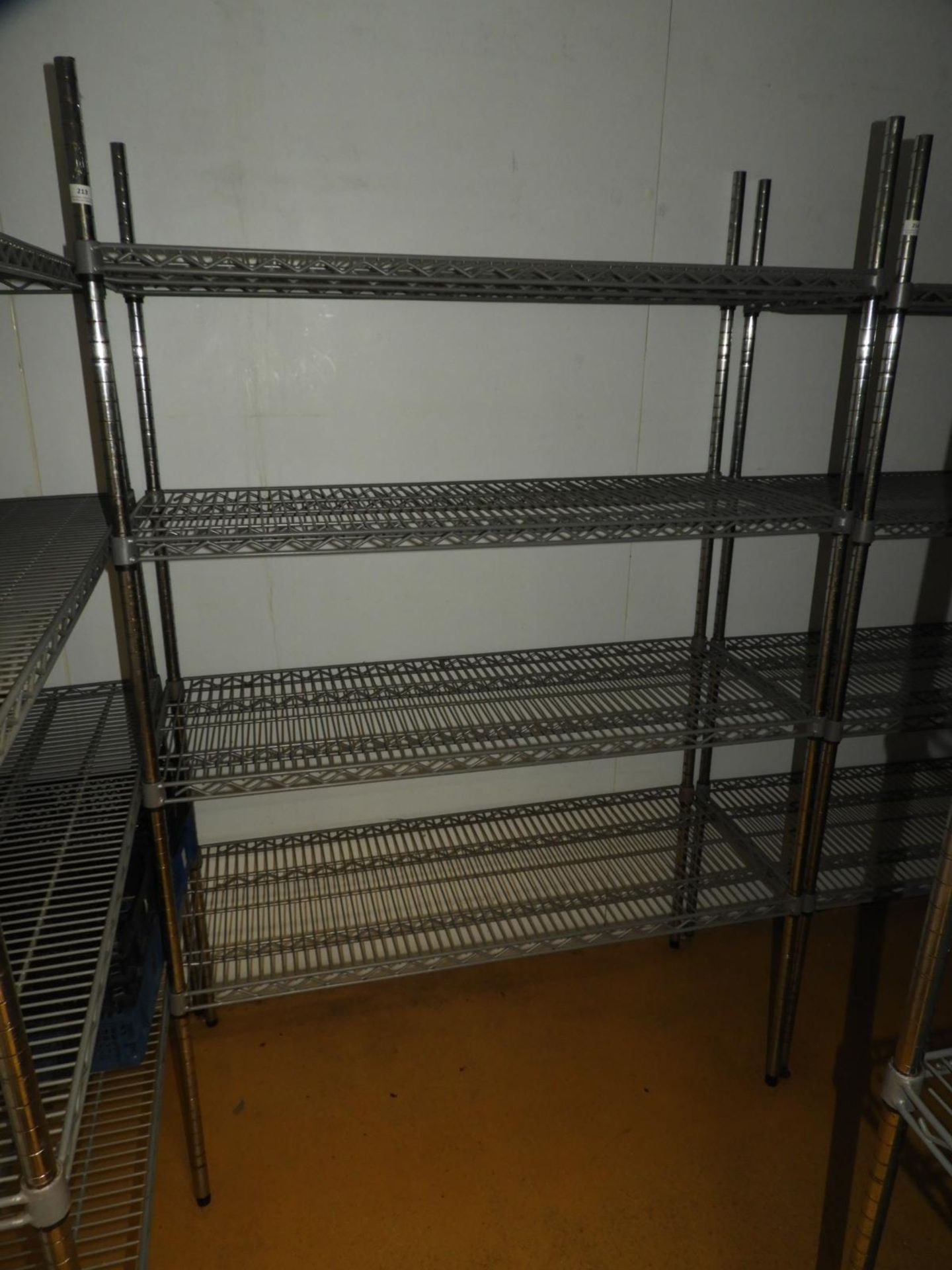 *Four Tier Cold Room Racking 120x40x180cm