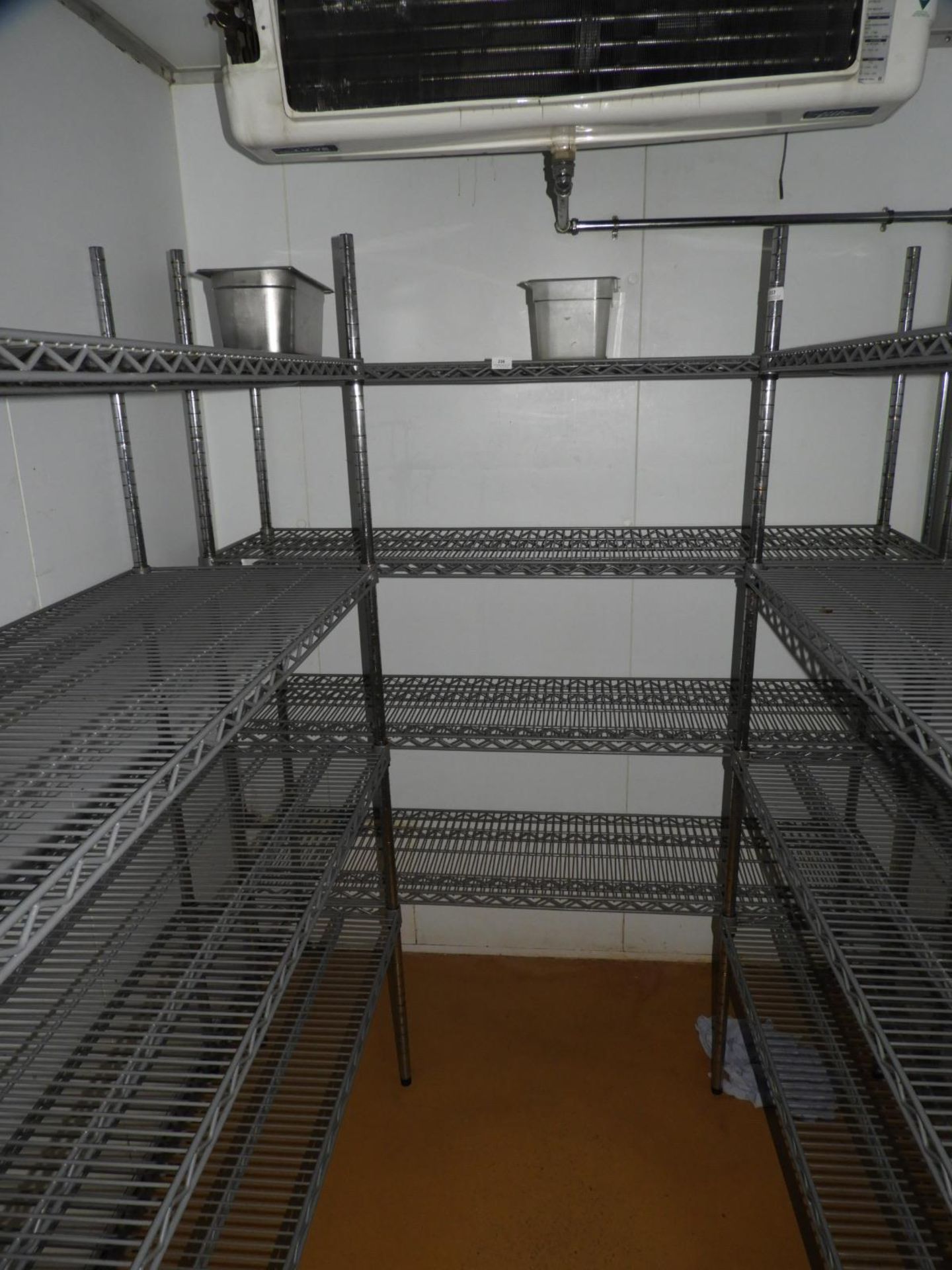 *Four Tier Cold Room Racking 120x40x180cm