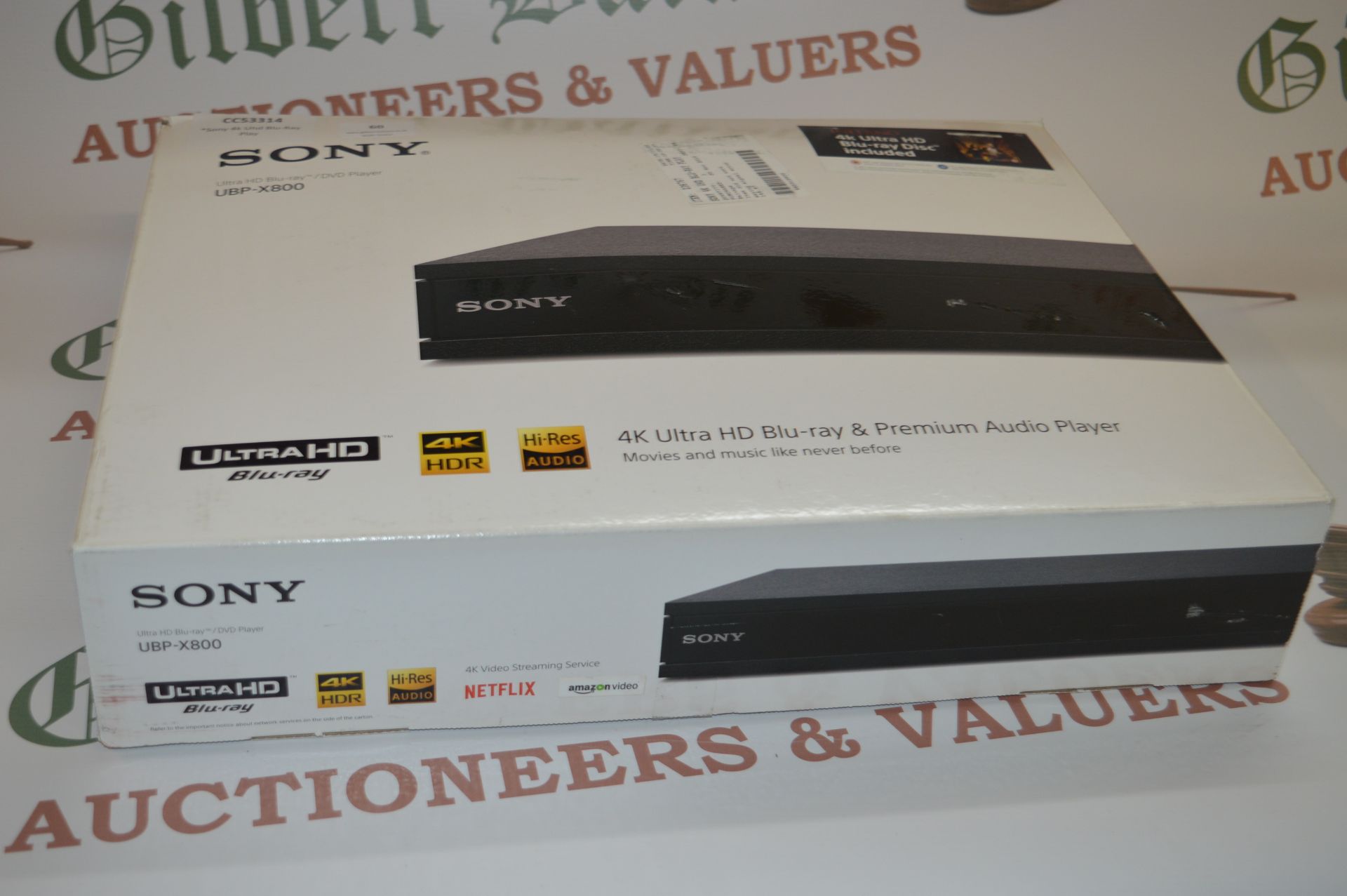 *Sony 4k UHD Blu-Ray Player UBP-800