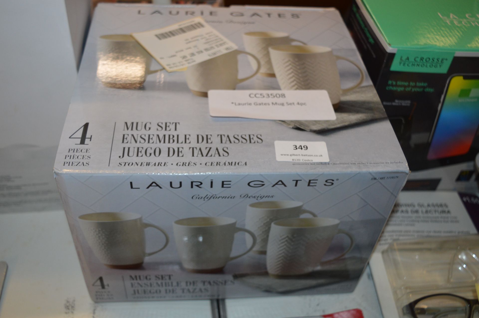 *Laurie Gates 4pc Mug Set