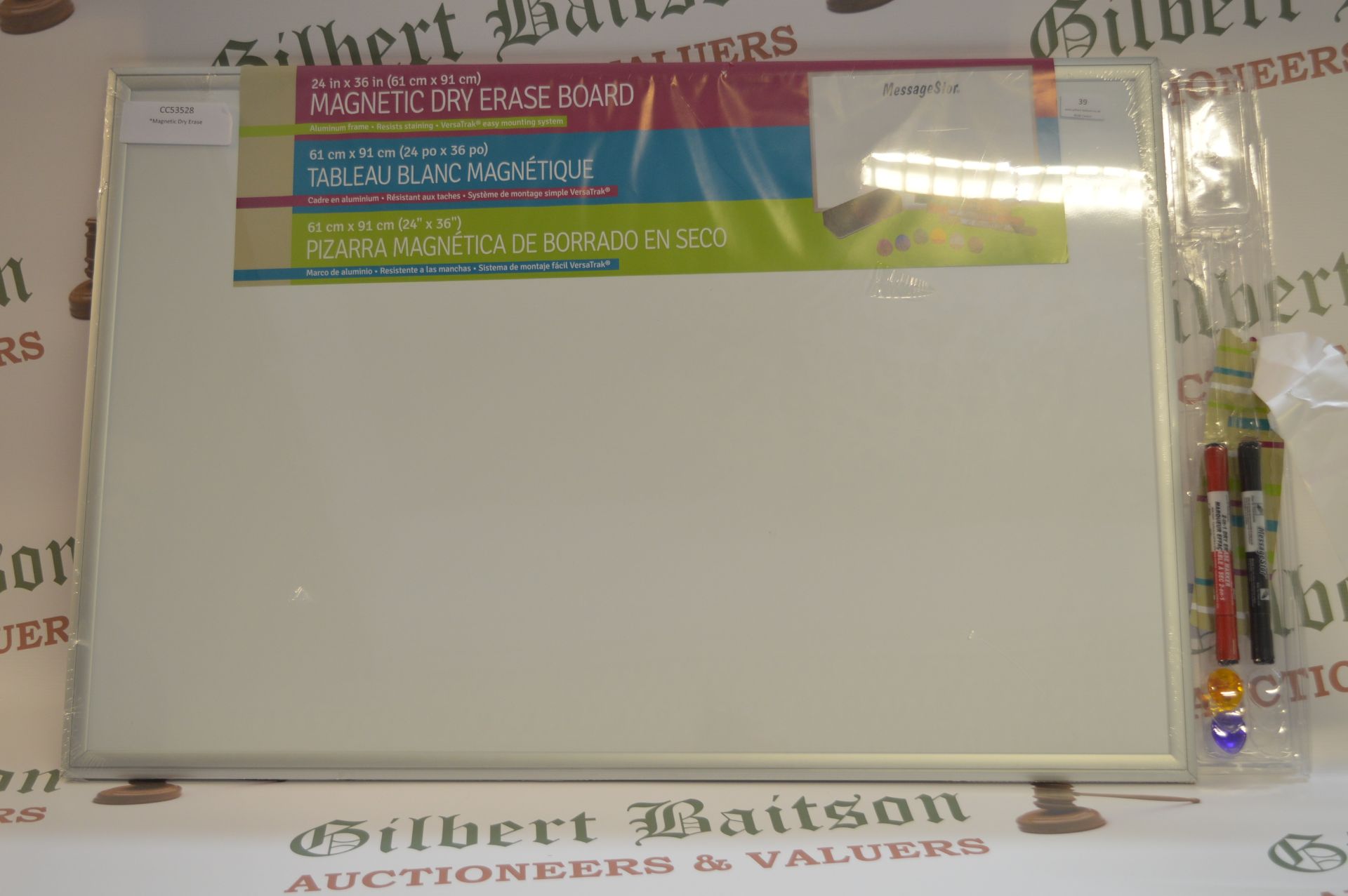 *Magnetic Dry Wipe Erase Board