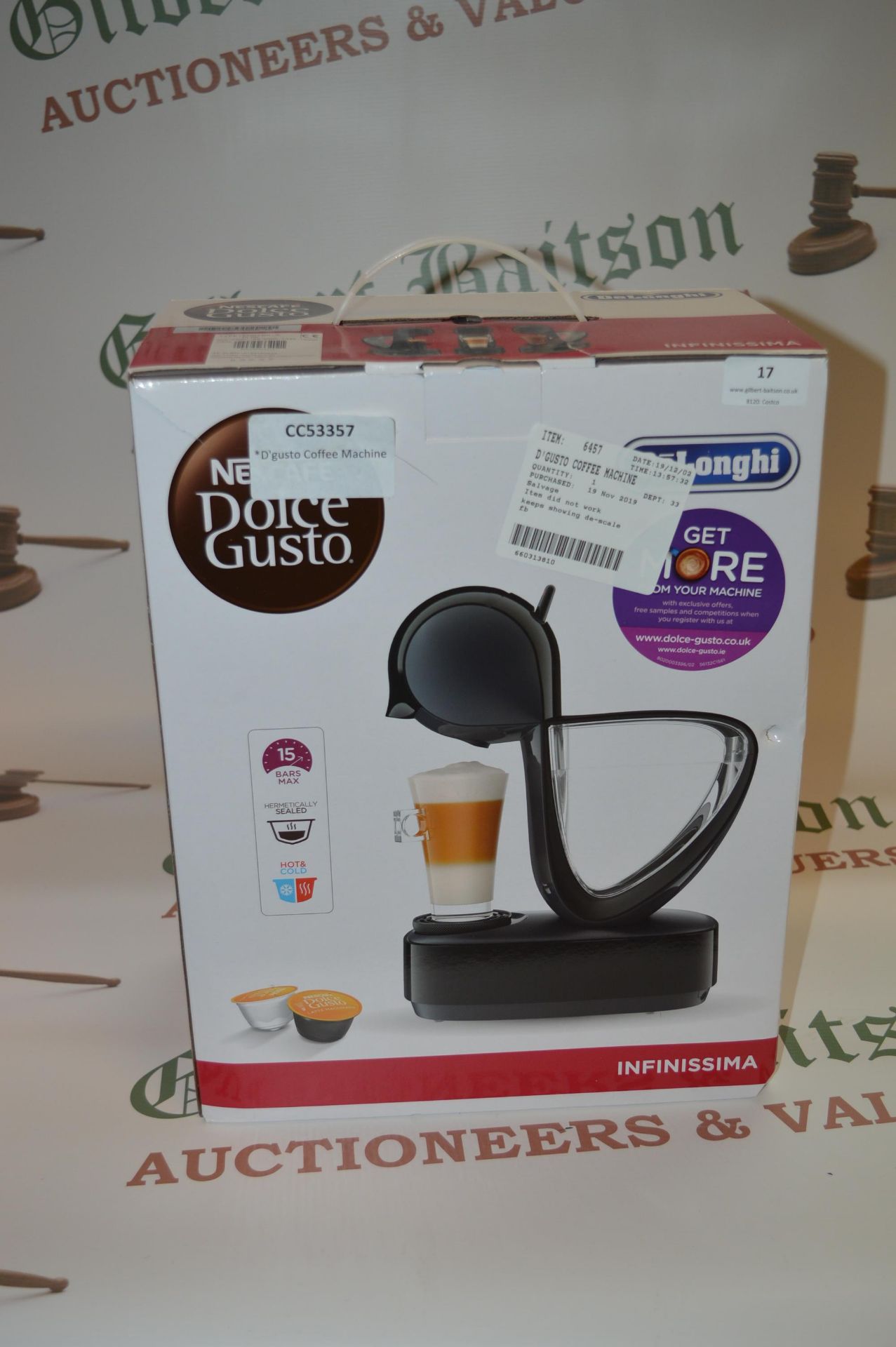 *Nescafe Dolce Gusto Coffee Machine