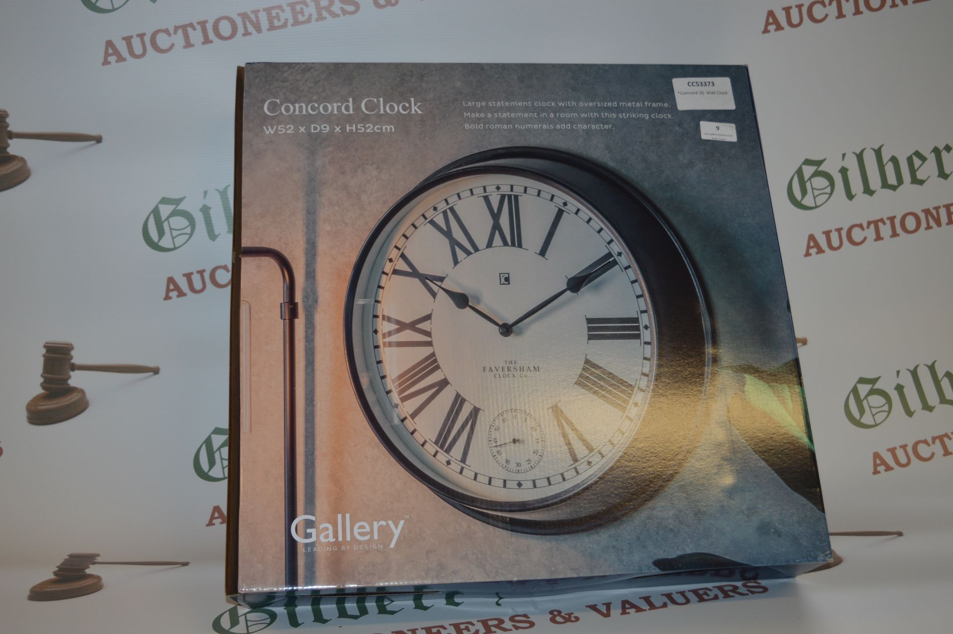 *Concord 20" Wall Clock