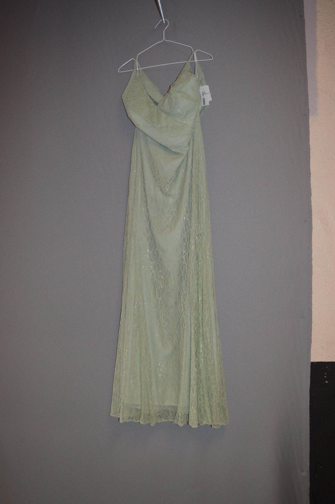 *Size: 12 Grey/Green Bridesmaid Dress by Jenny Yoo