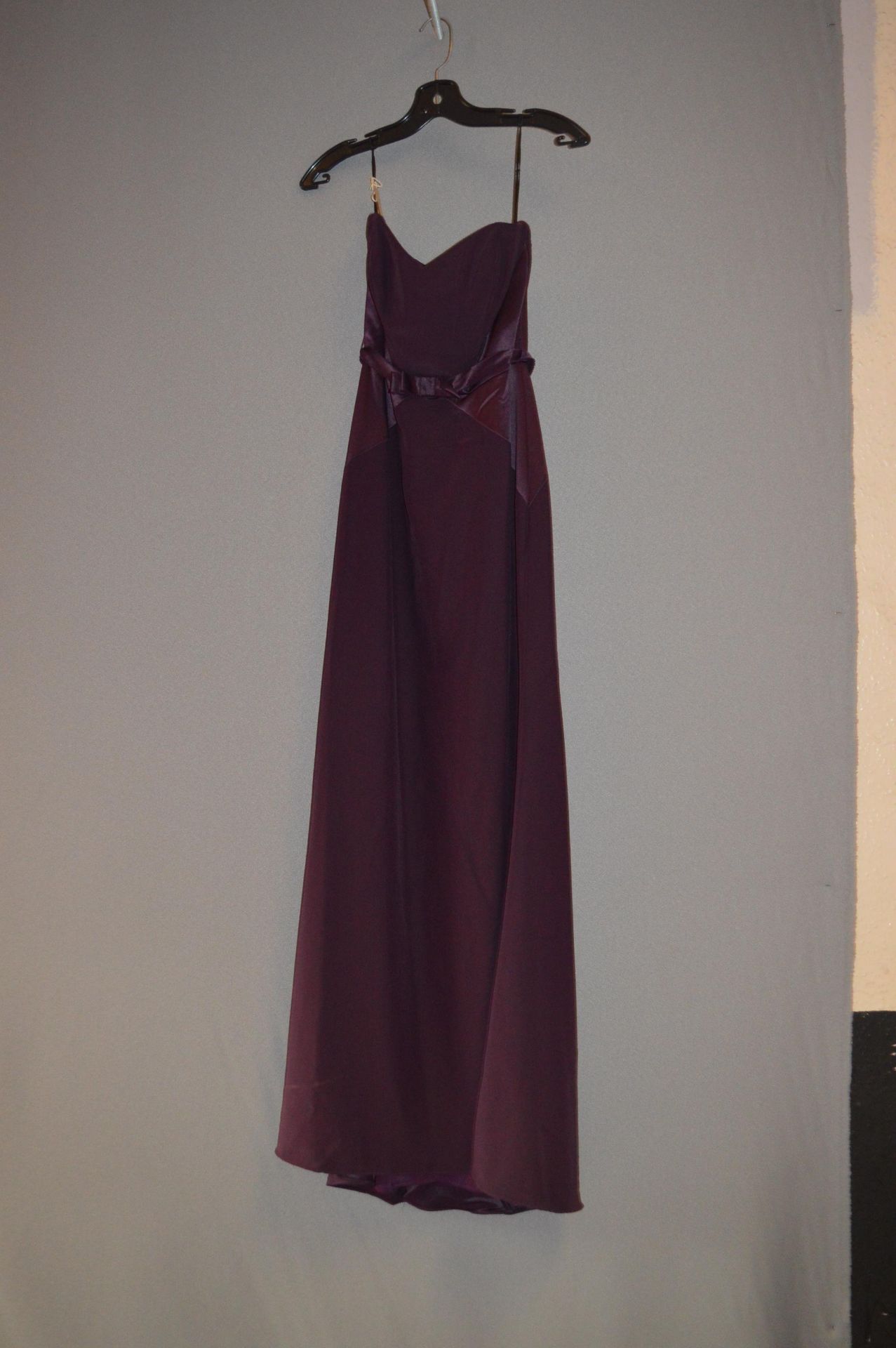 *Size: 6 Dark Purple Bridesmaid Dress by Dessy Col