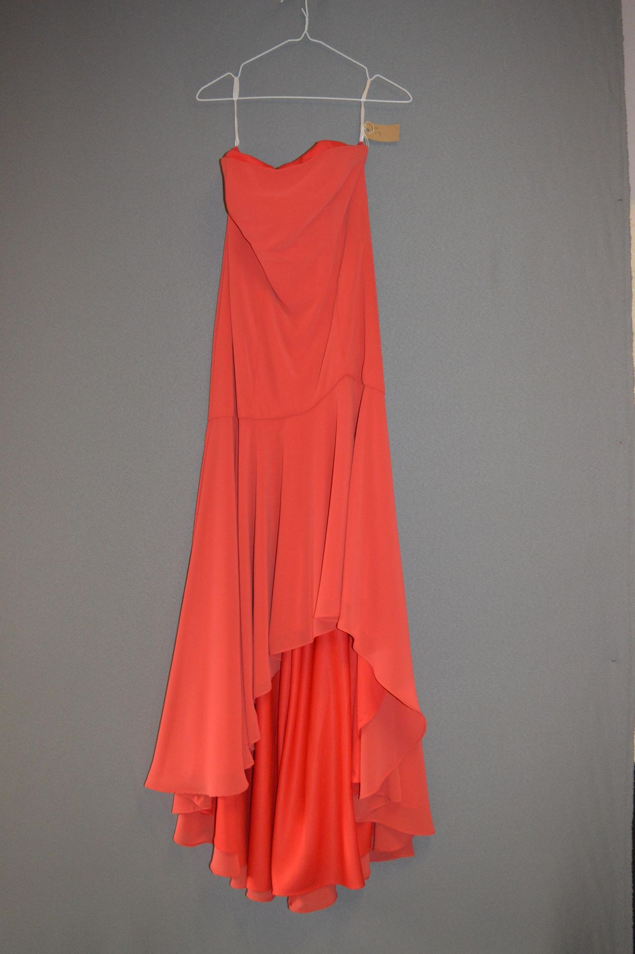 *Size: 10 Firecracker Bridesmaid Dress by Dessy Co