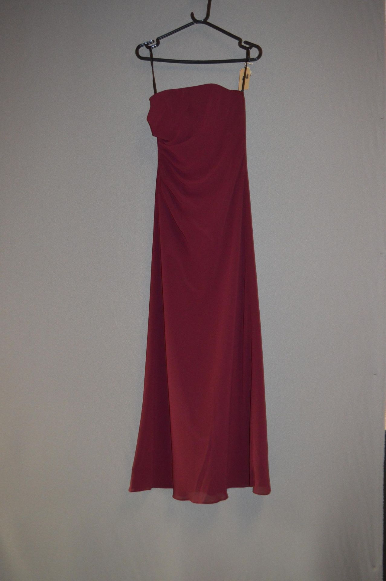 *Size: 10 Burgundy Bridesmaid Dress by Dessy Colle