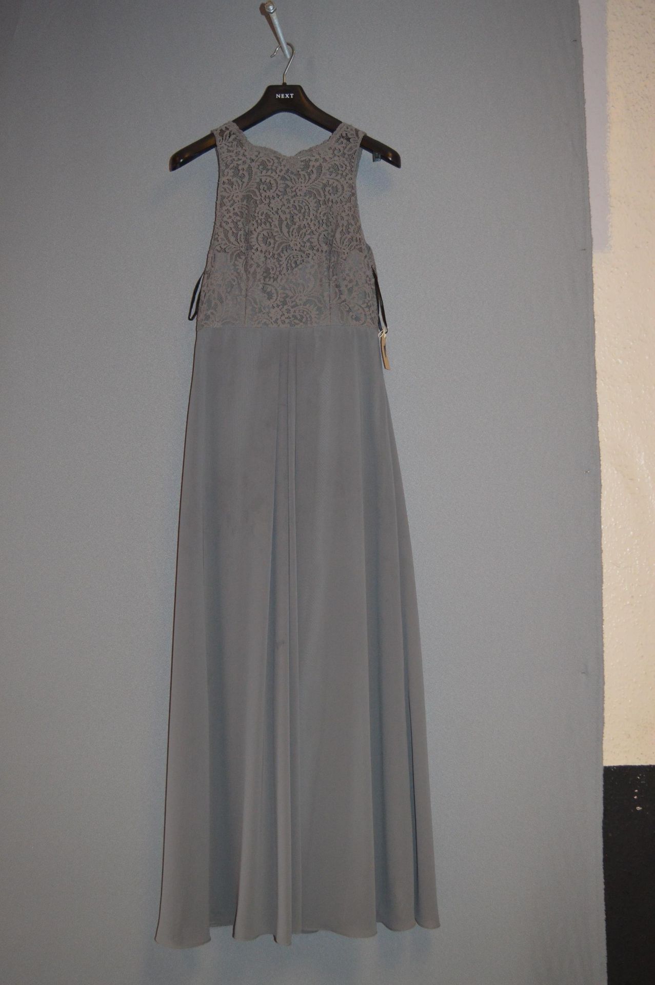 *Size: 10 Grey Bridesmaid Dress by Dessy Collectio