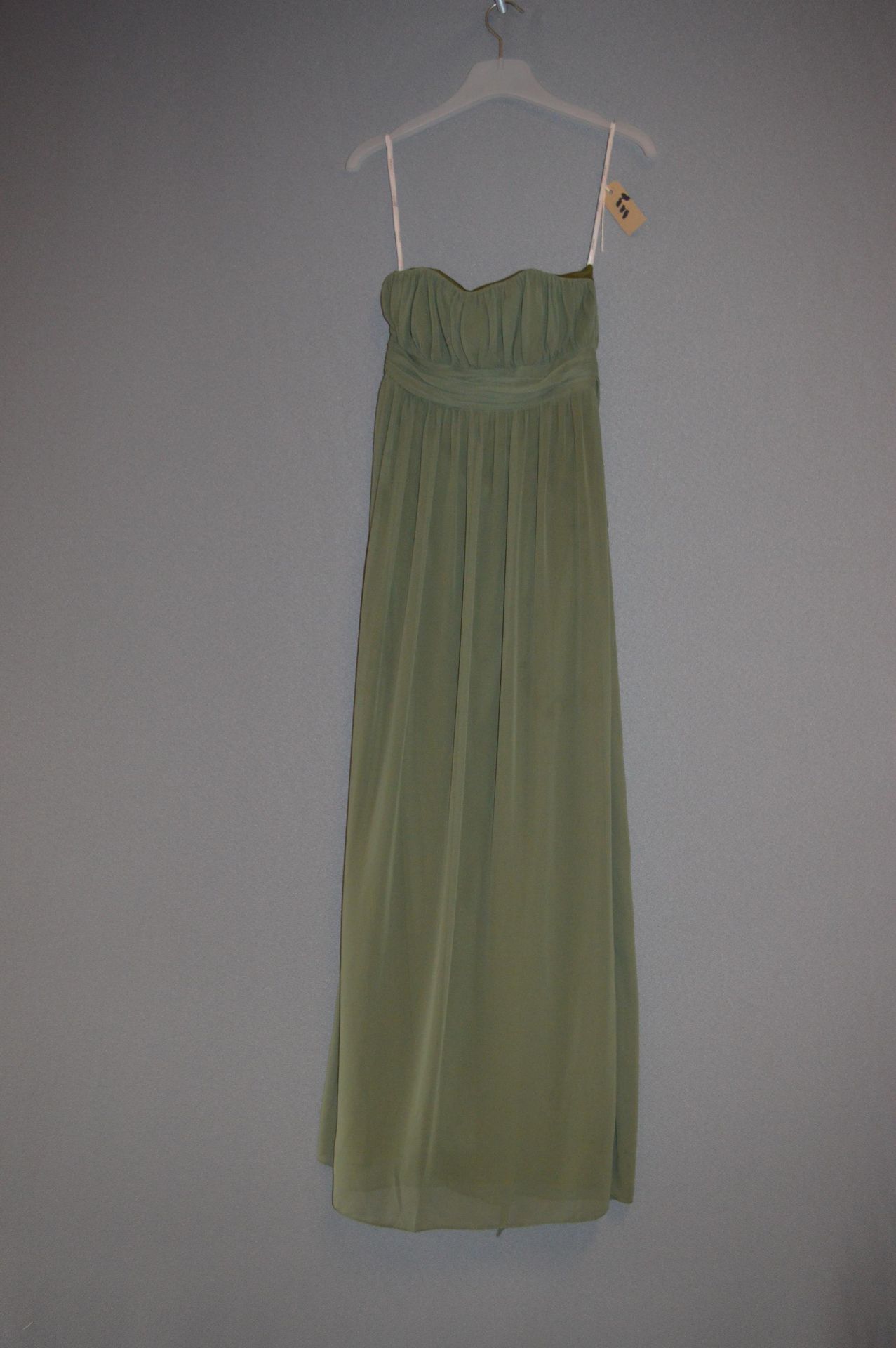 *Size: 10 Moss Bridesmaid Dress by Dessy Girl