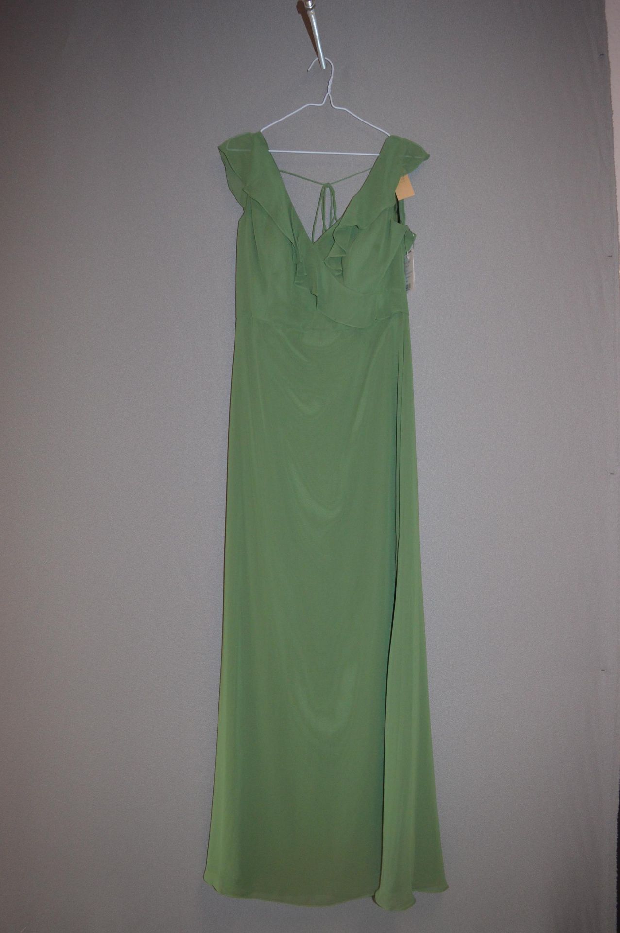 *Size: 12 Barnyard Green Bridesmaid Dress by Jenny