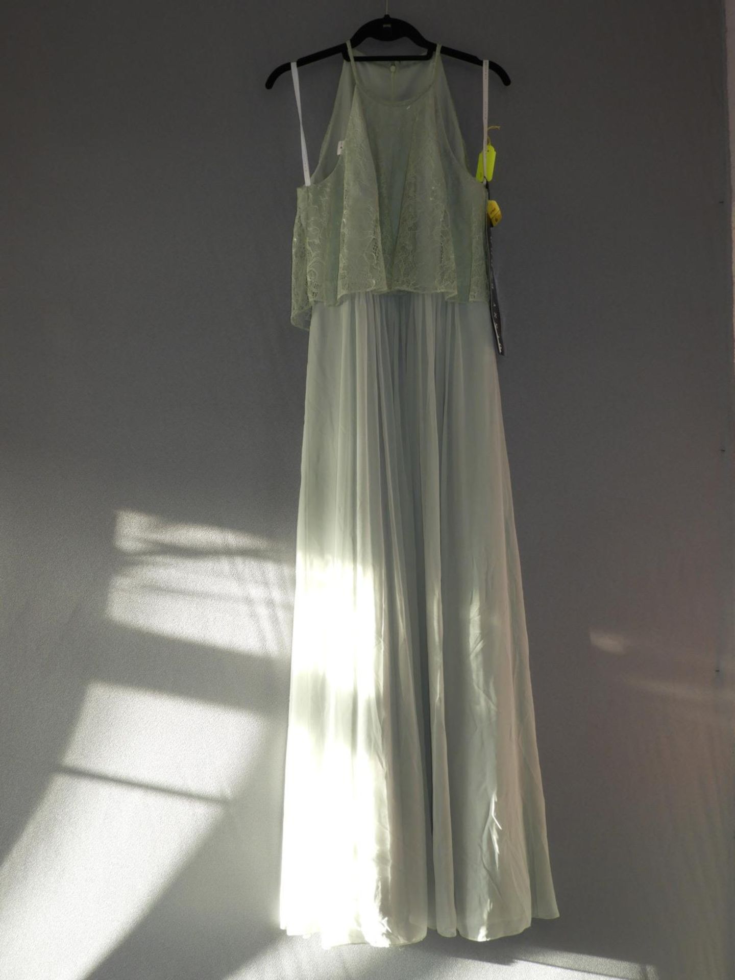 *Size: 6 Light Green Bridesmaid Dress by After Six