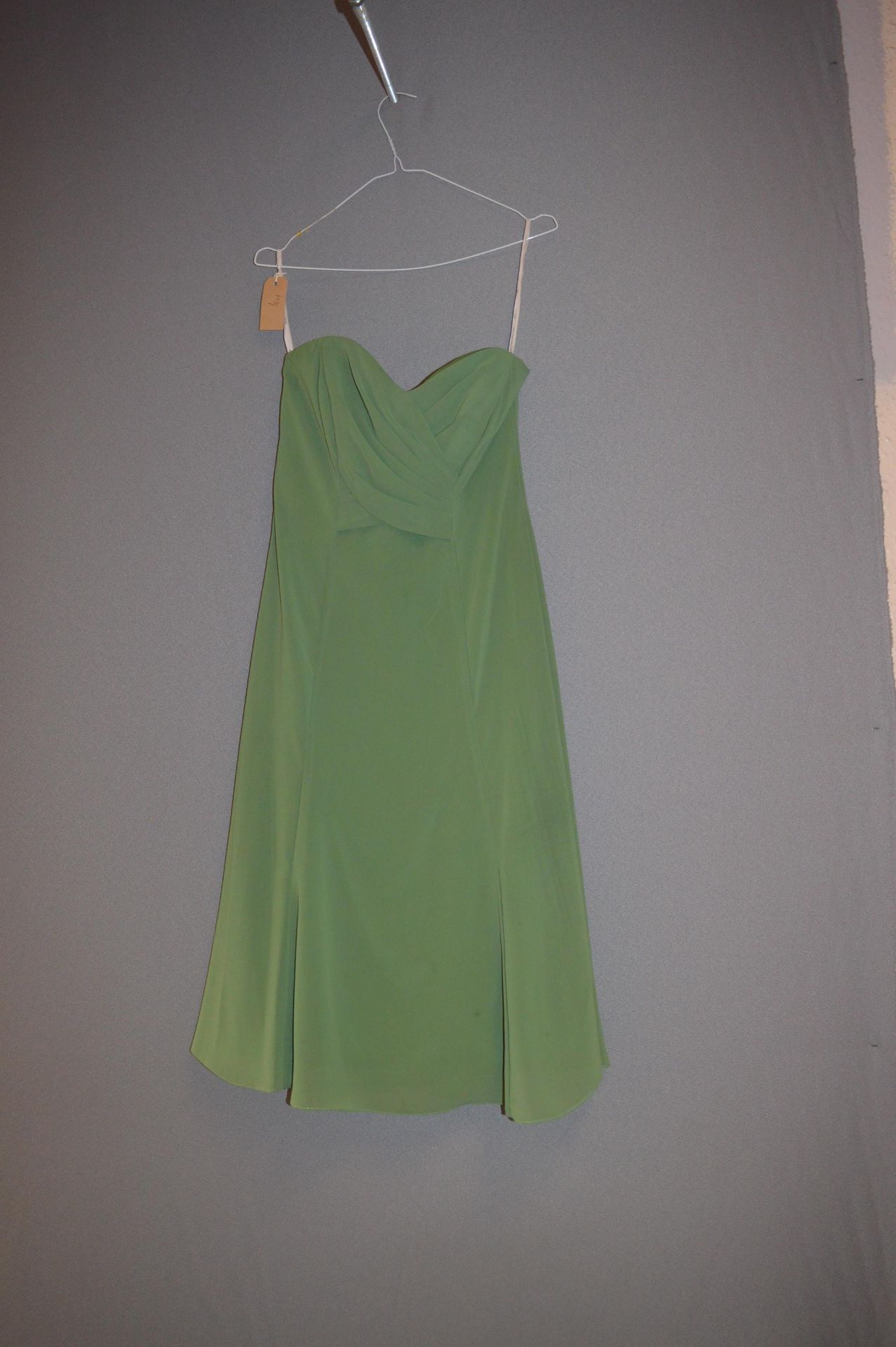 *Size: 2 Dark/Pale Green Bridesmaid Dress by Dessy