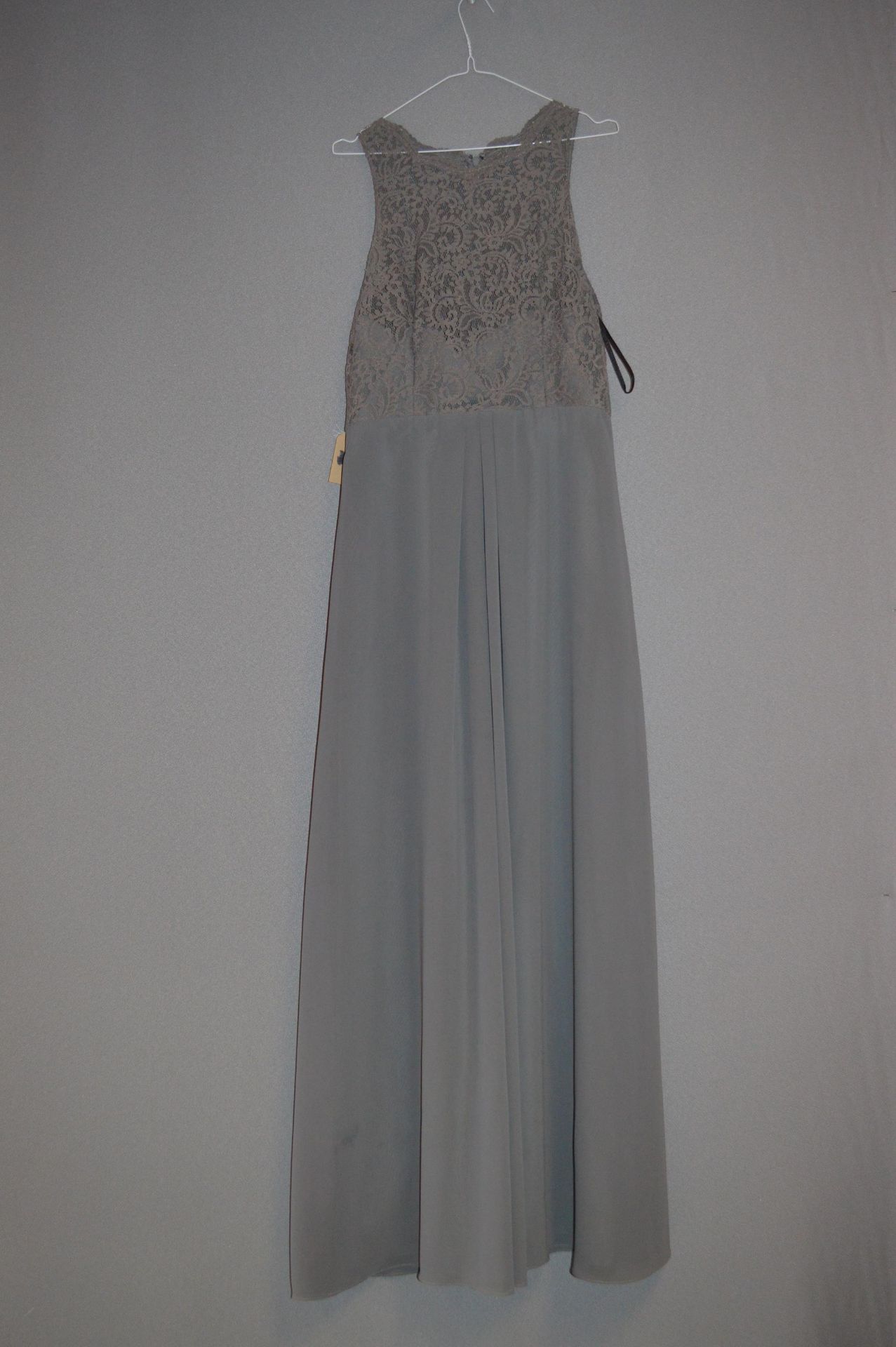 *Size: 14 Grey Bridesmaid Dress by Dessy Collectio