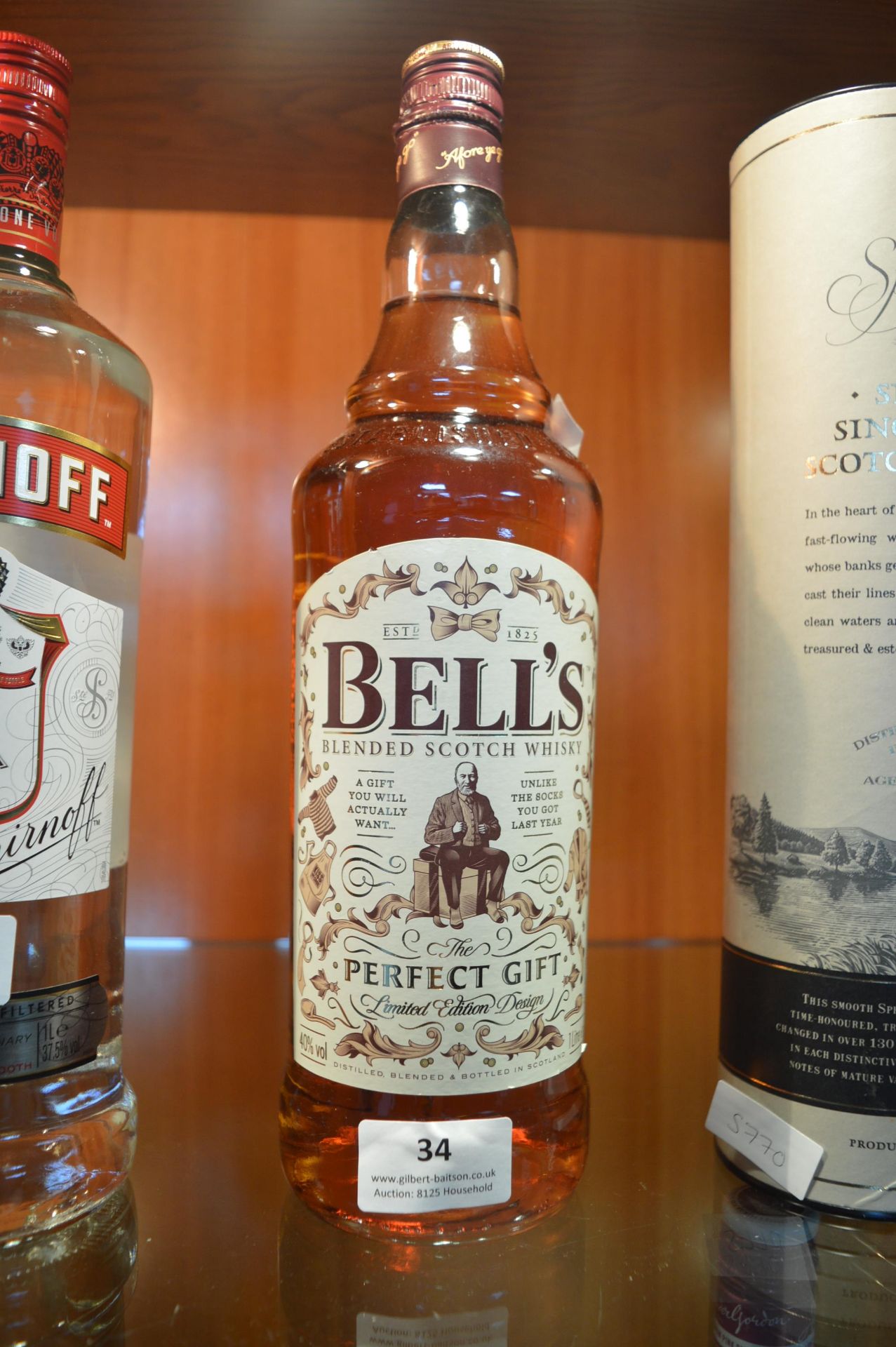 1L Bottle of Bell's Scotch Whiskey