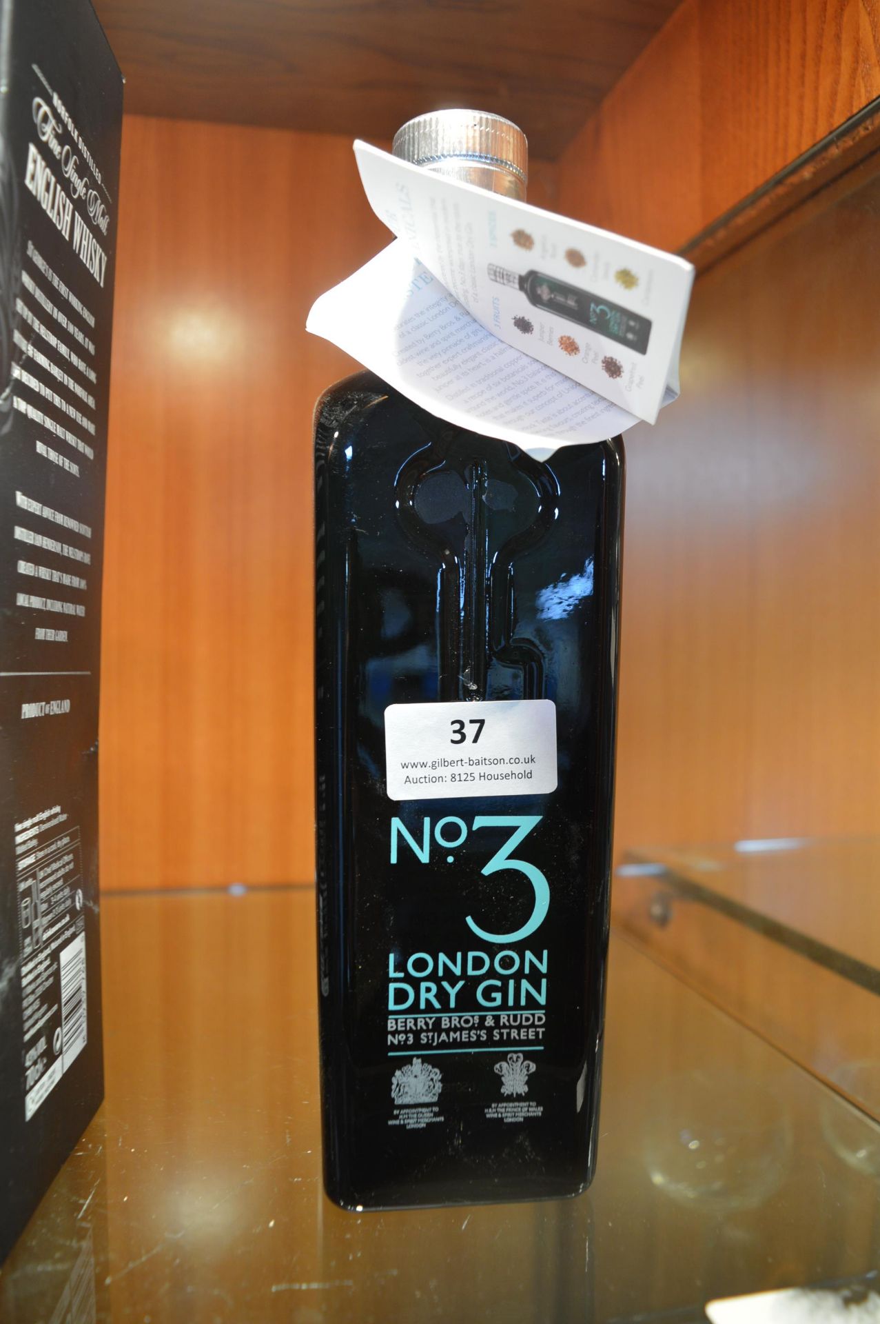 70cl Bottle of Berry Brother No.03 London Dry Gin