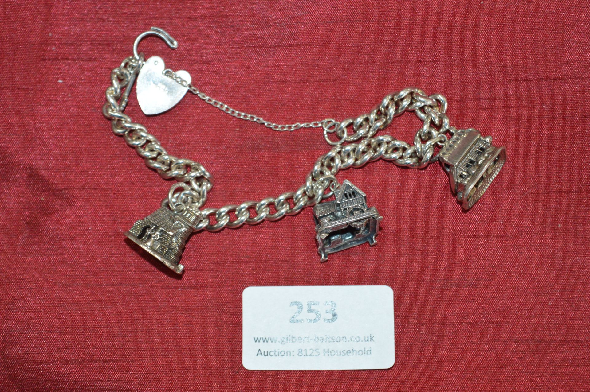 Silver Charm Bracelet