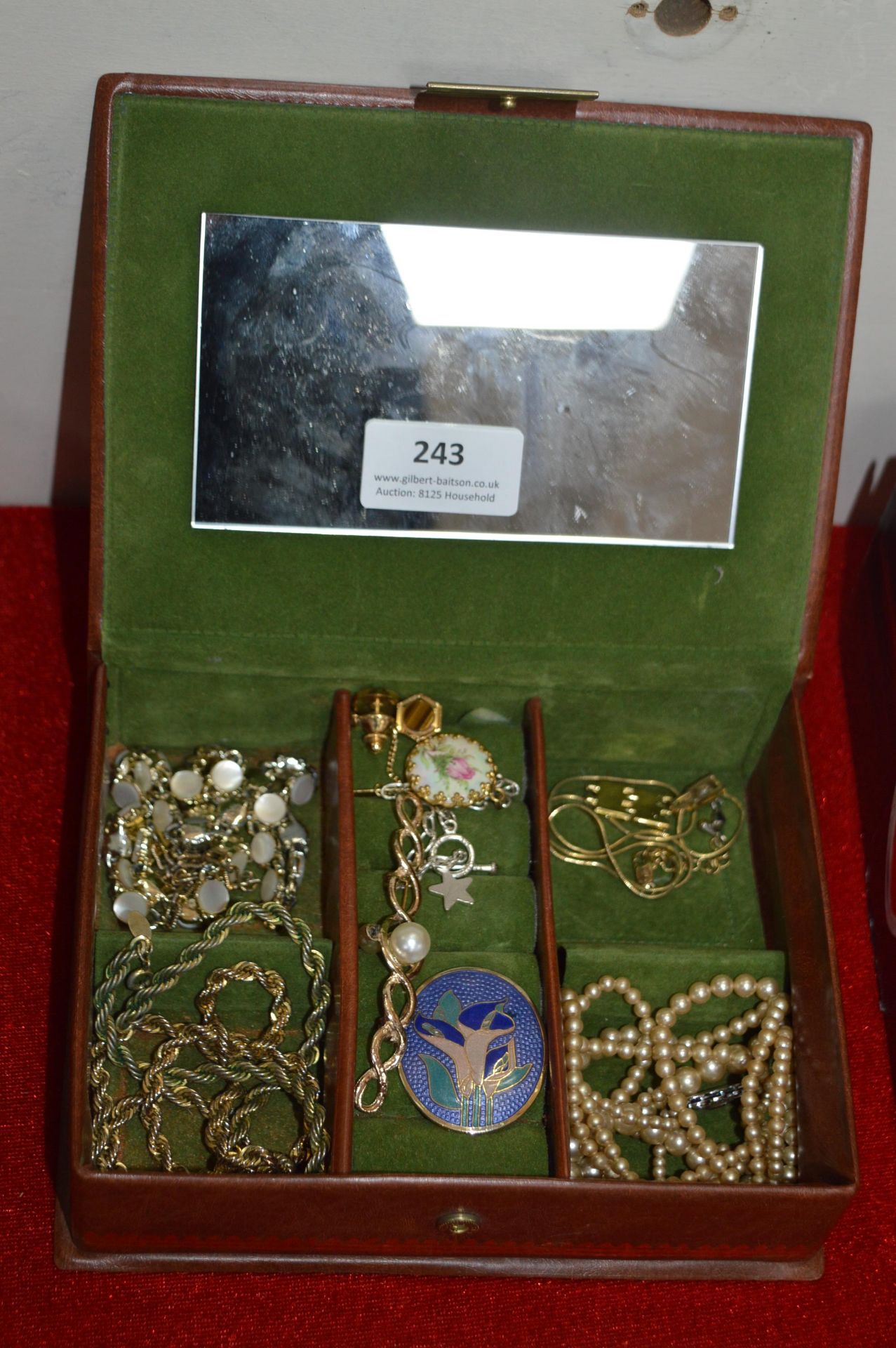 Jewellery Box and Contents