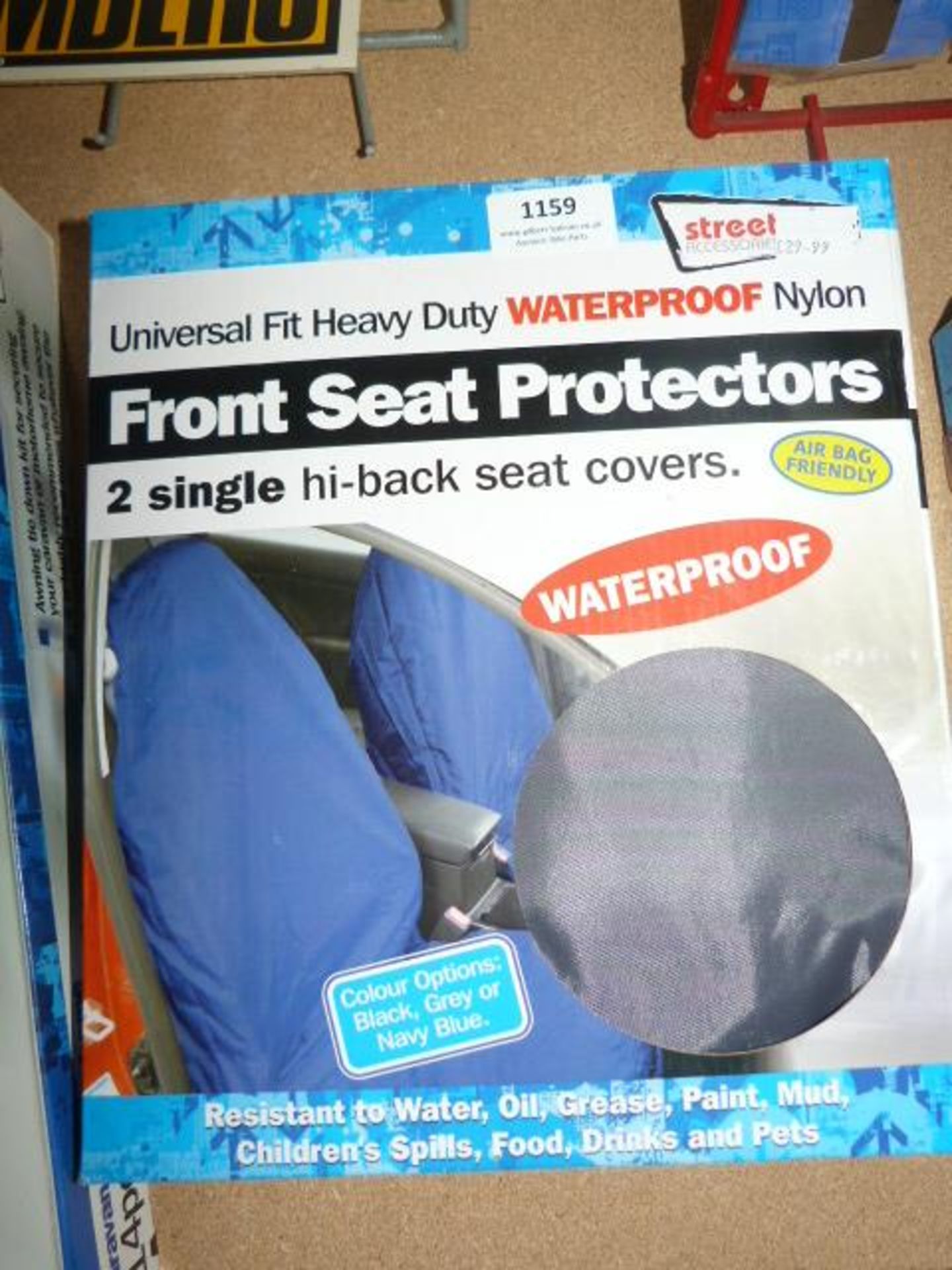 *Waterproof Front Seat Protectors