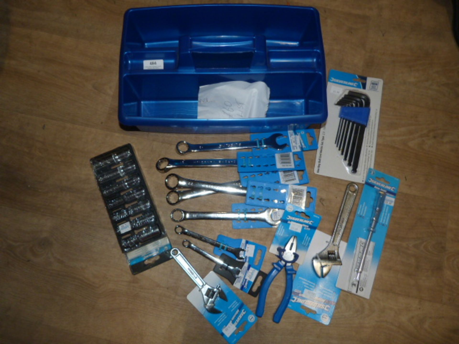 *Tray of Assorted Spanners, Hex Keys, Pliers, etc.