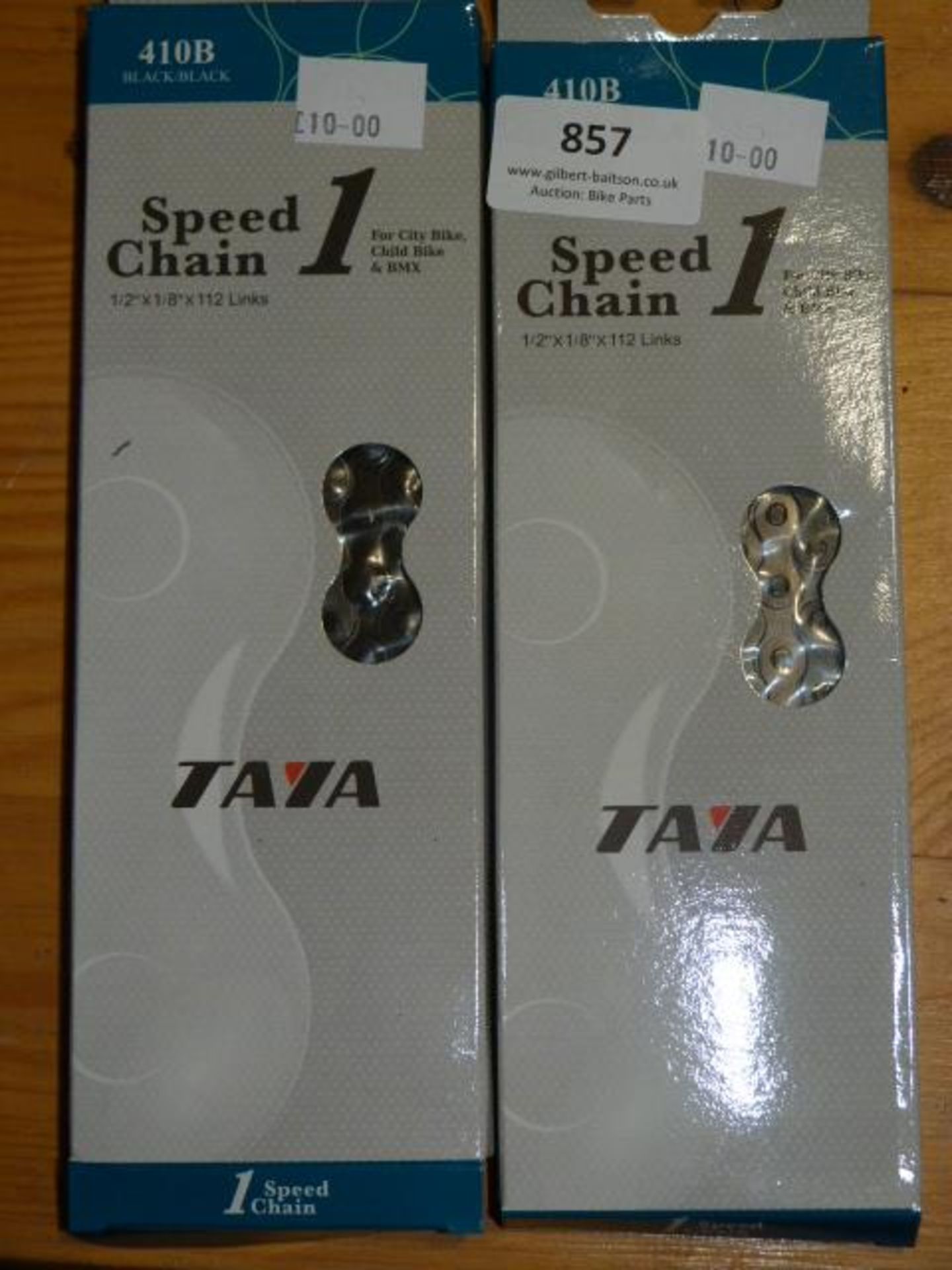 *Two 410B One Speed Chains