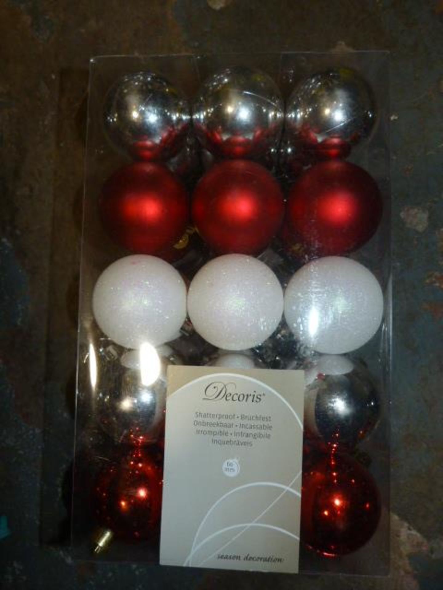 *Box of 30 Christmas Baubles