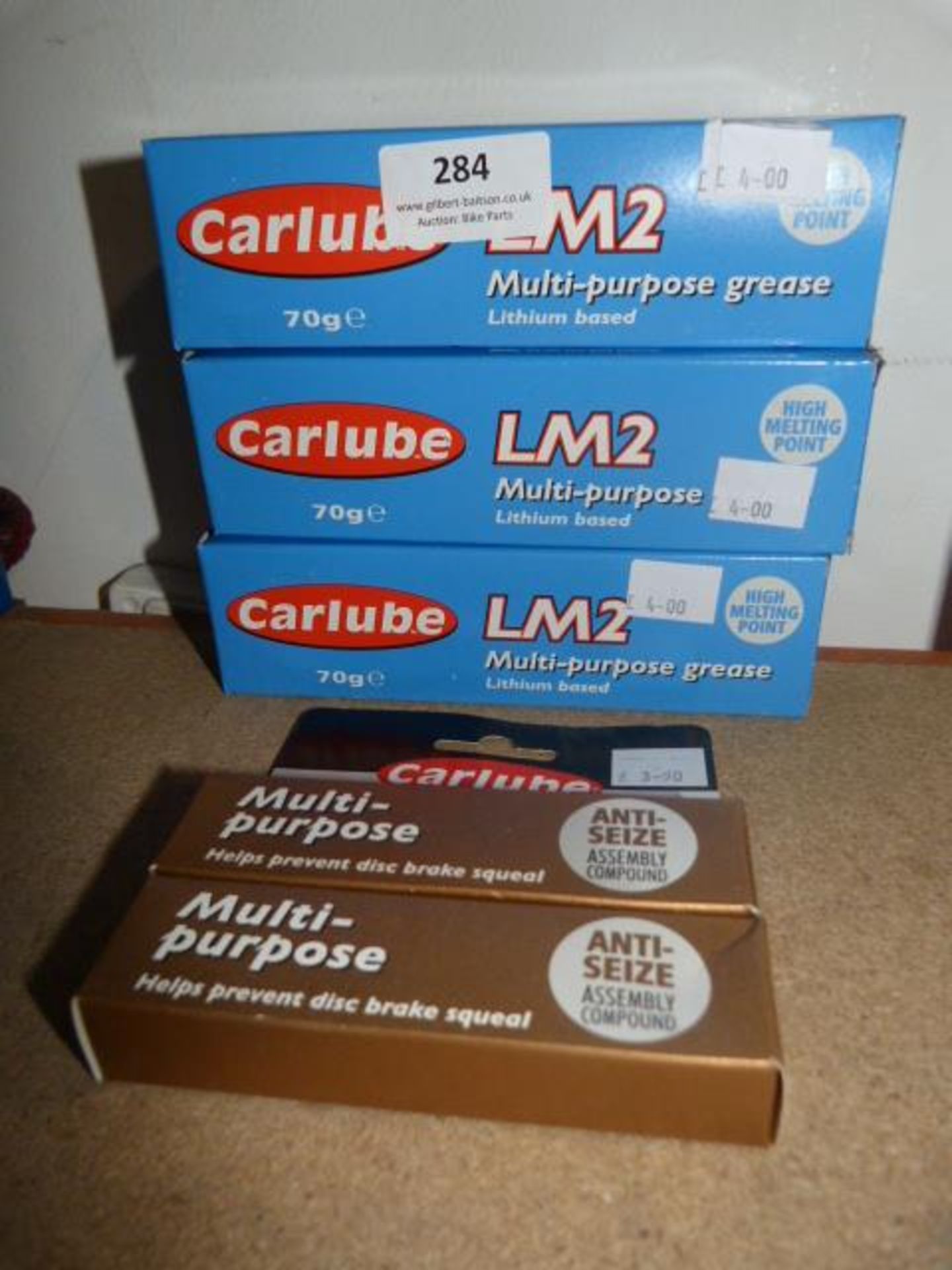*Three 70g Tubes of LM2 Multi Purpose Grease, and