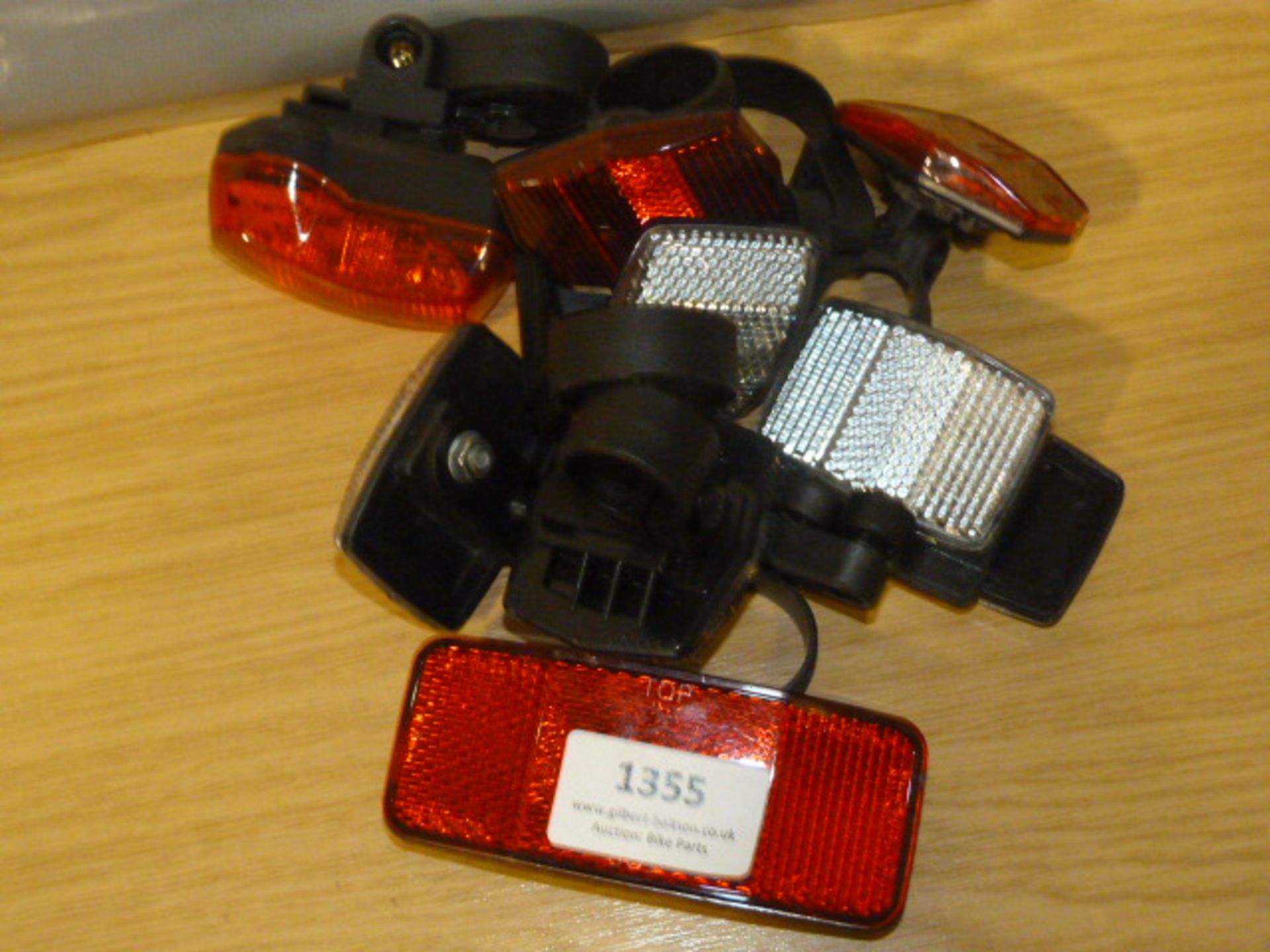 *Quantity of Bicycle Reflectors and Lights