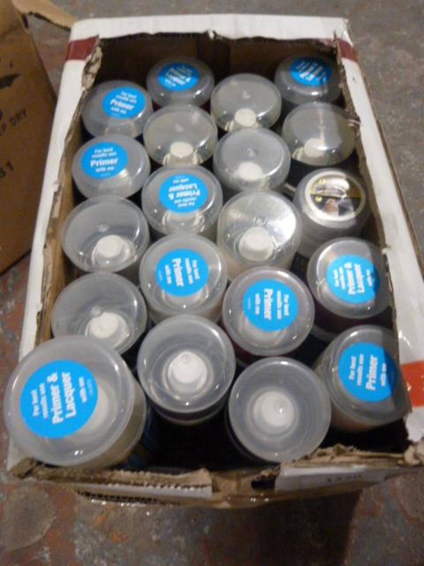 *Box of Assorted Spray Paints