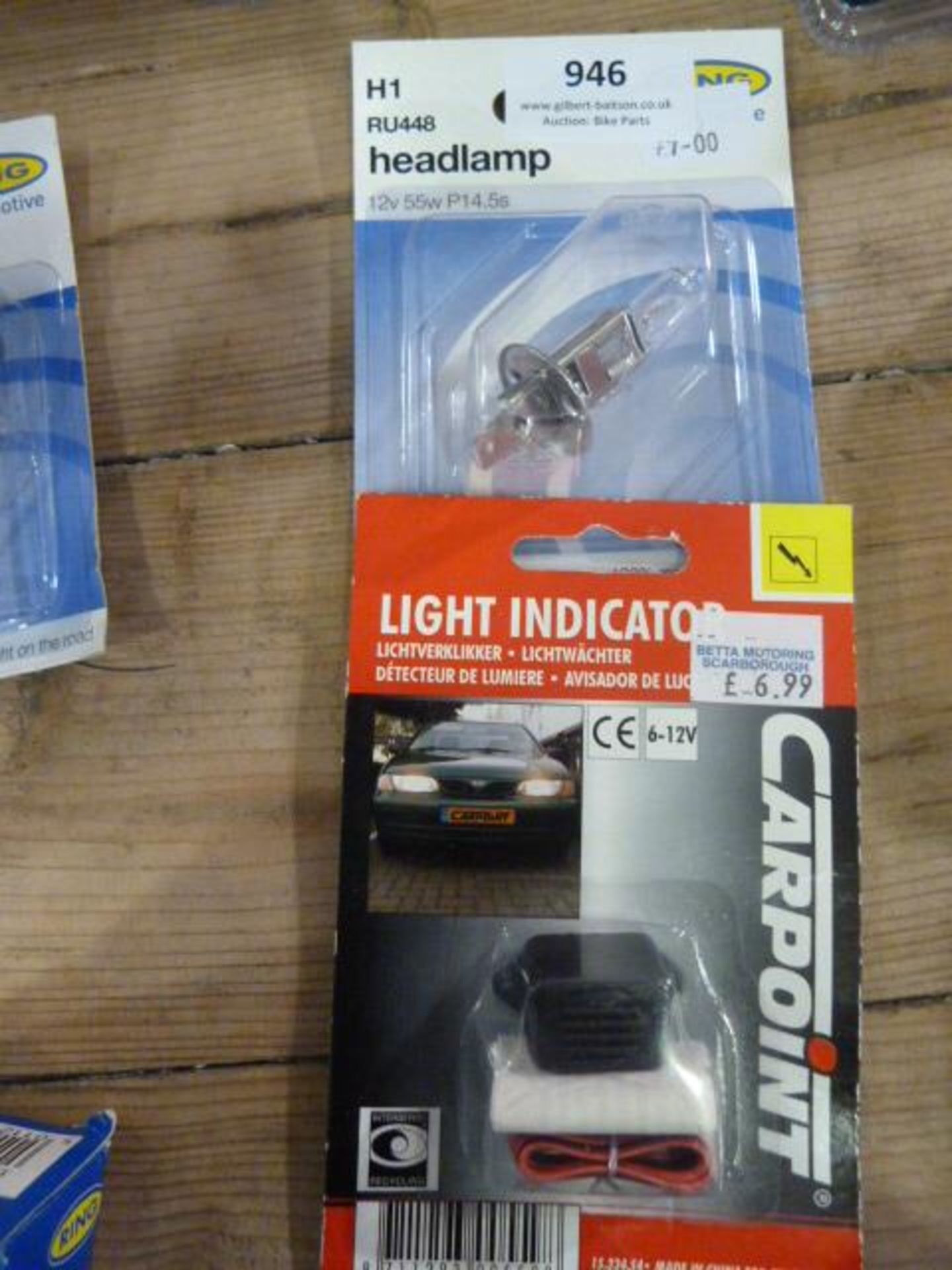 *Light, Indicator and Headlamp Bulbs