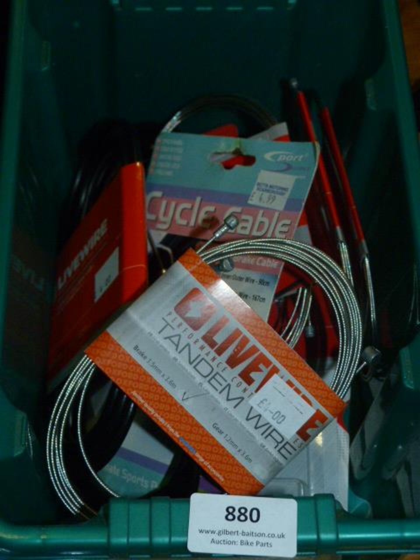 *Quantity of Cycle Cable & Brake Pads
