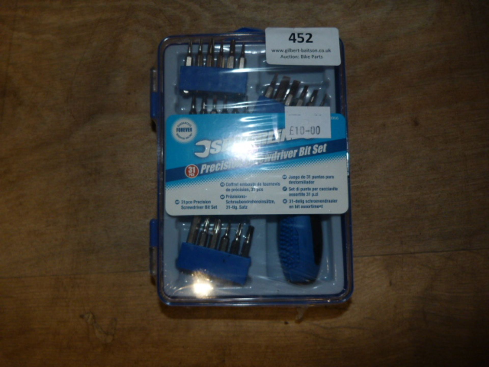 *Silverline Precision Screwdriver Bit Set