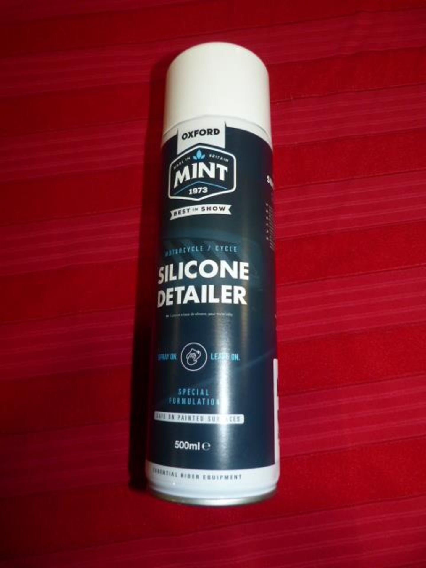 *500ml Aerosol of Mint Silicone Detailer