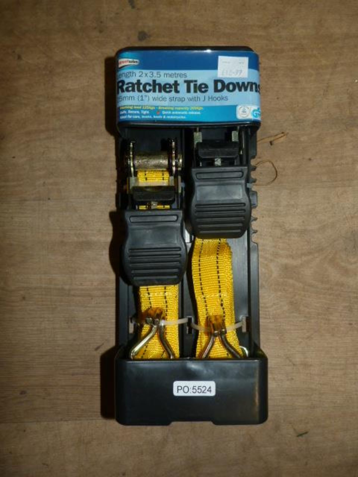 *Two 3.5m (25mm) Ratchet Sets