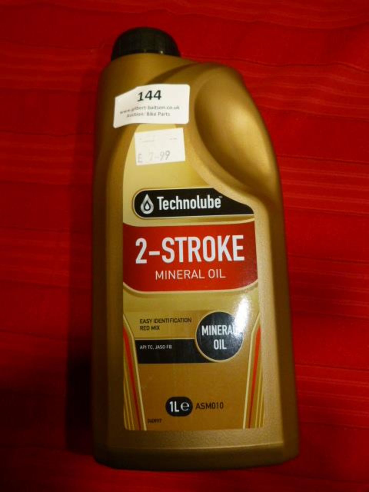 *1L Bottle of Two Stroke Mineral Oil