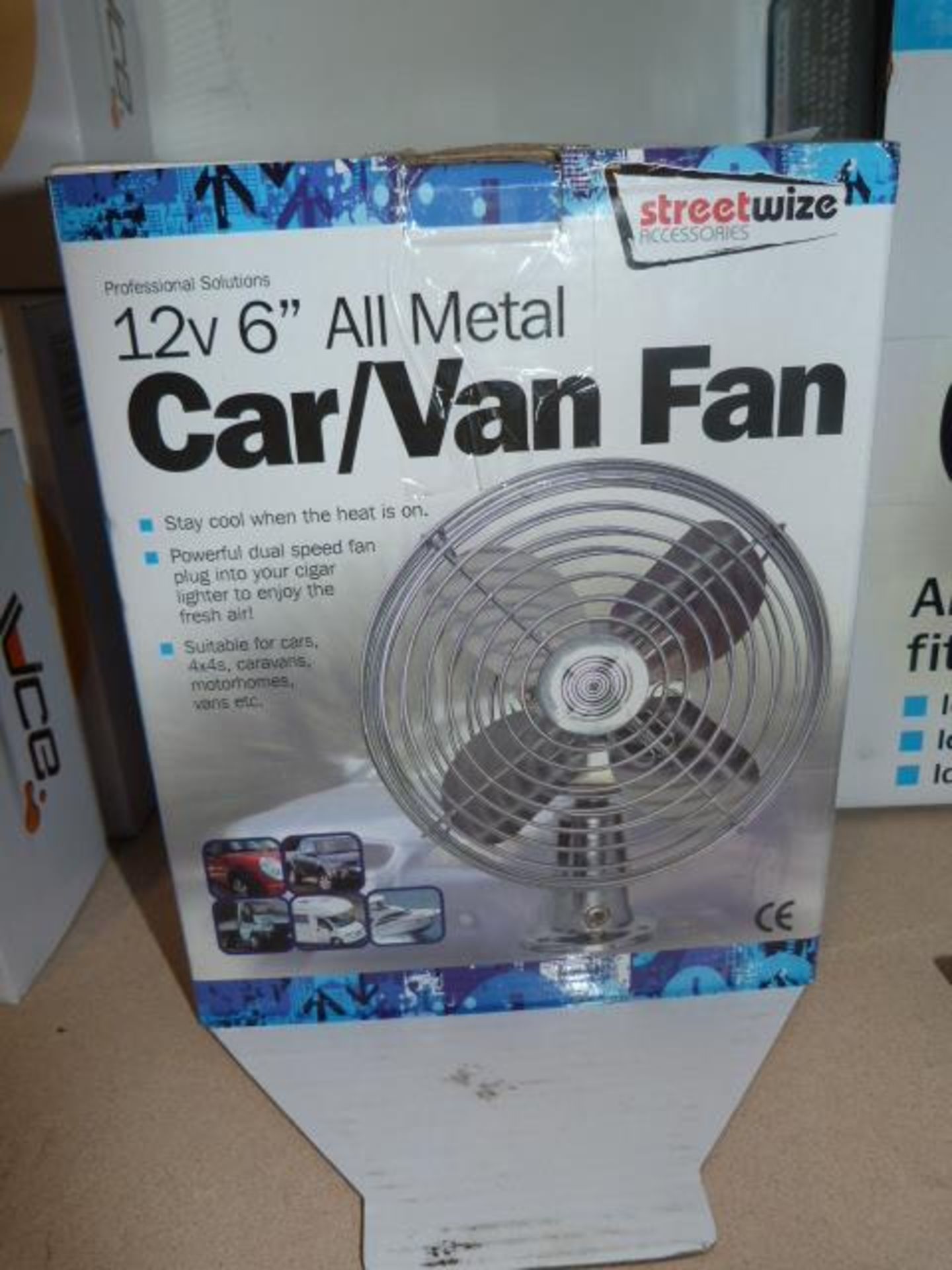*6" Car Fan