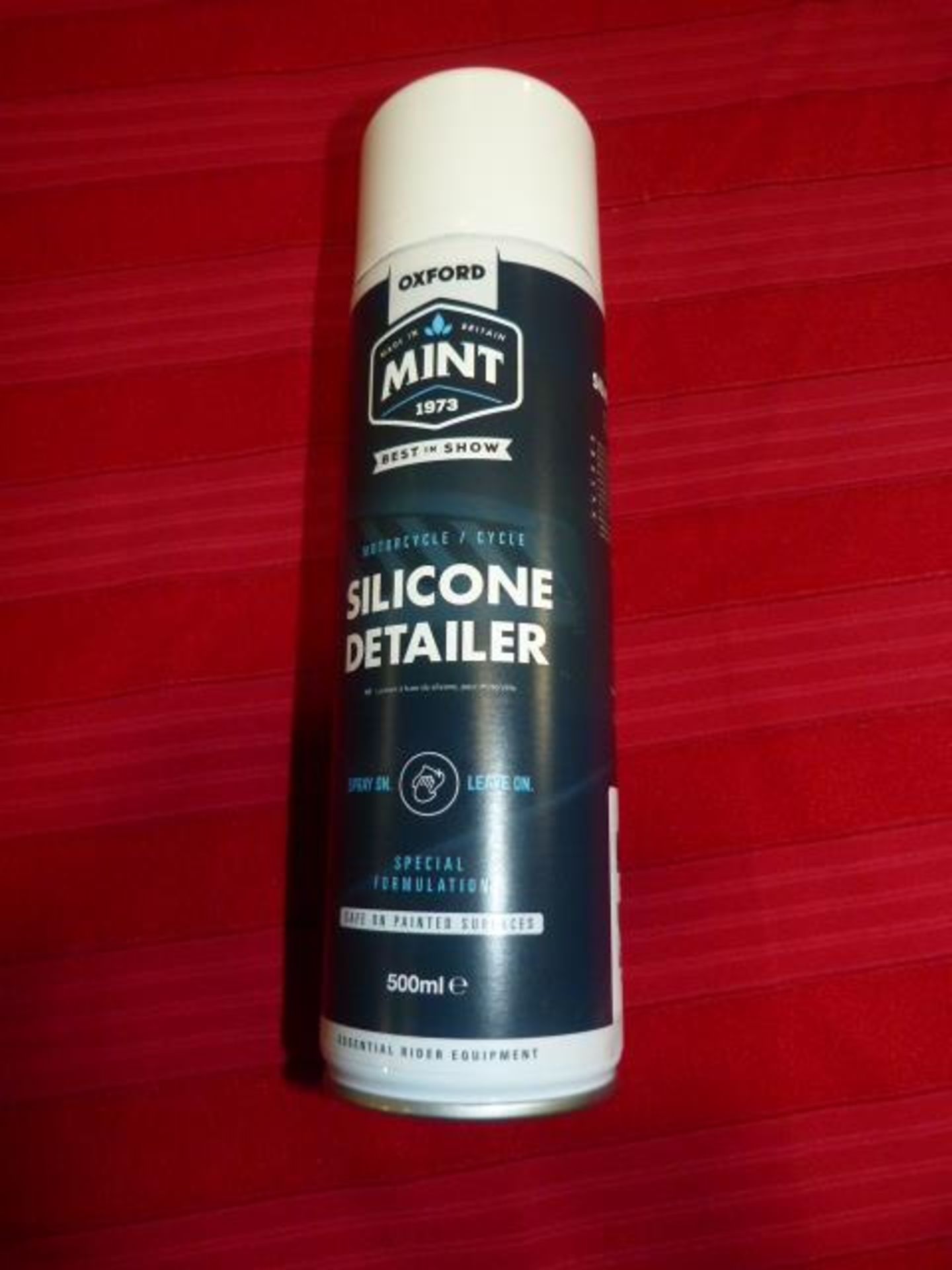 *500ml Aerosol of Mint Silicone Detailer