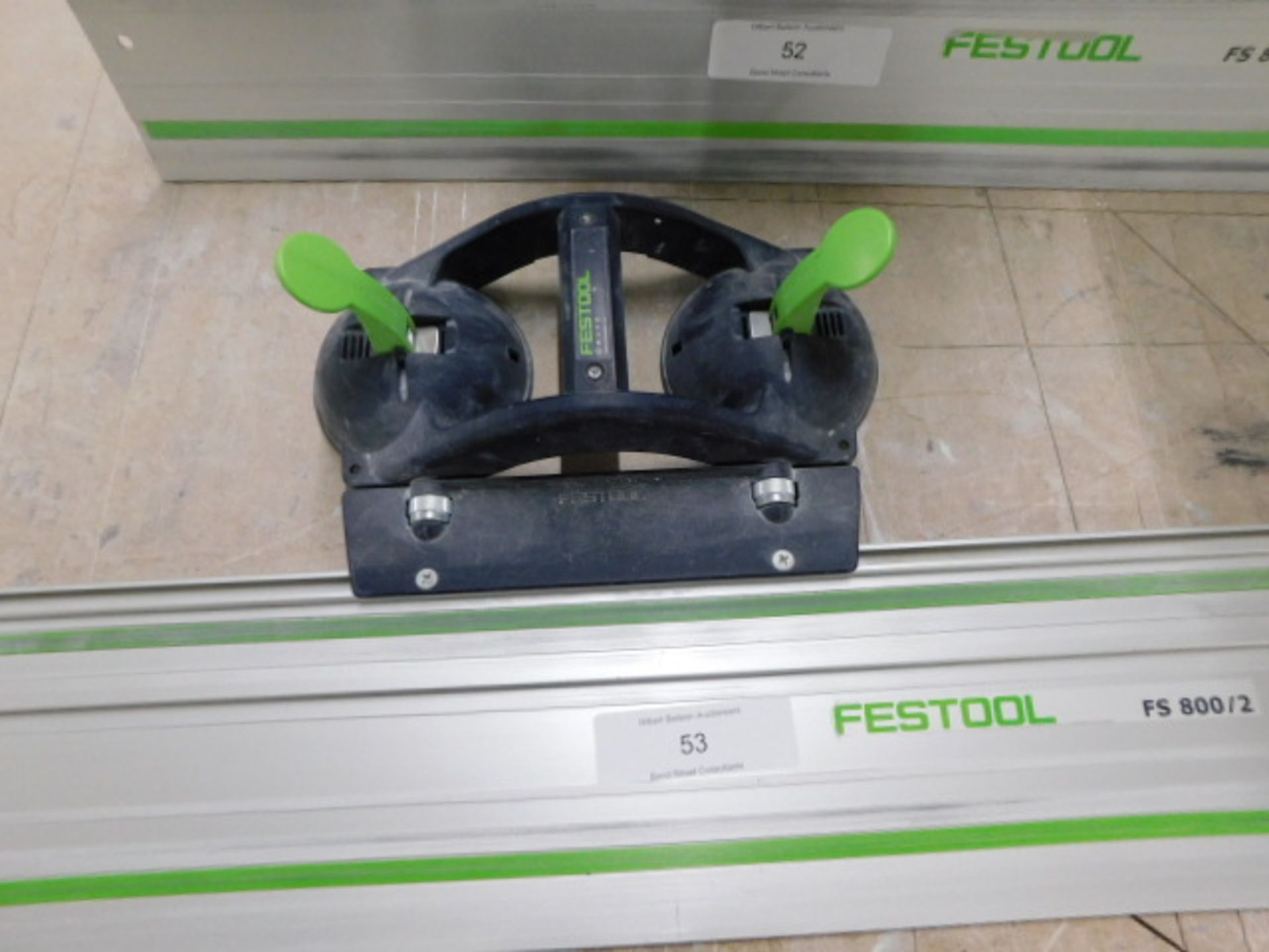 *Festool Geko on FS800 saw track