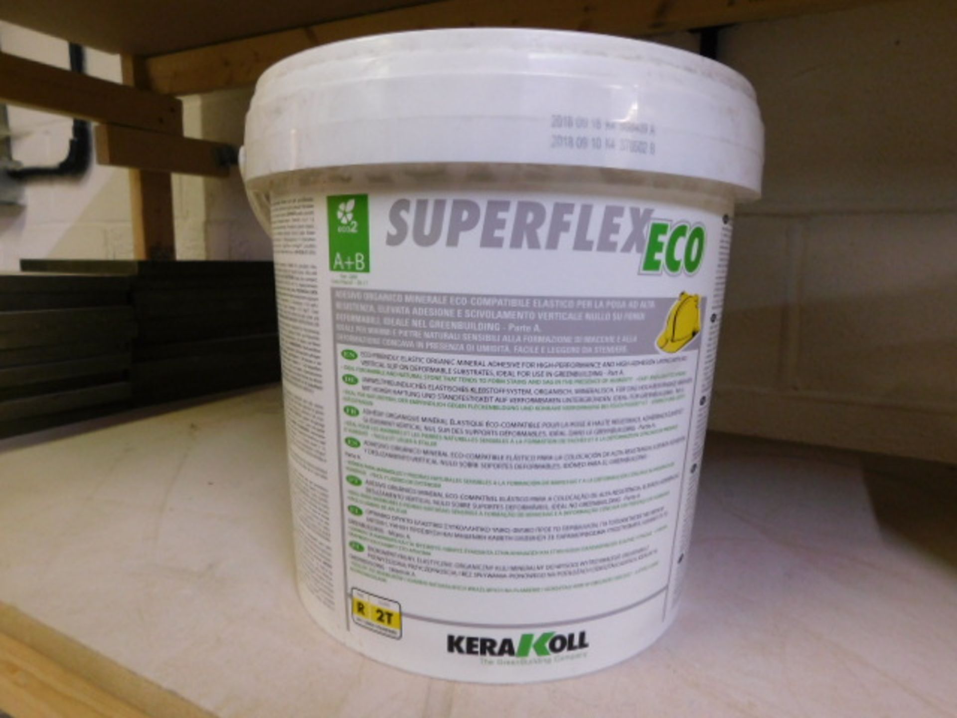 * 2x 8ltr Supereco Tile Adhesive