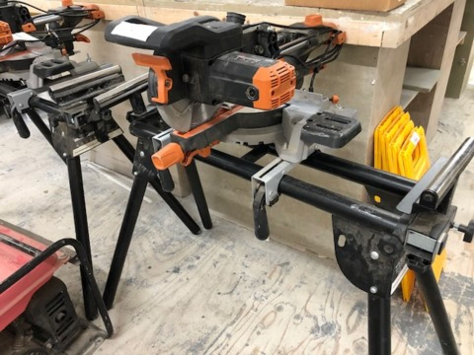 *Evolution R255 Mitre Saw with dedicated stand