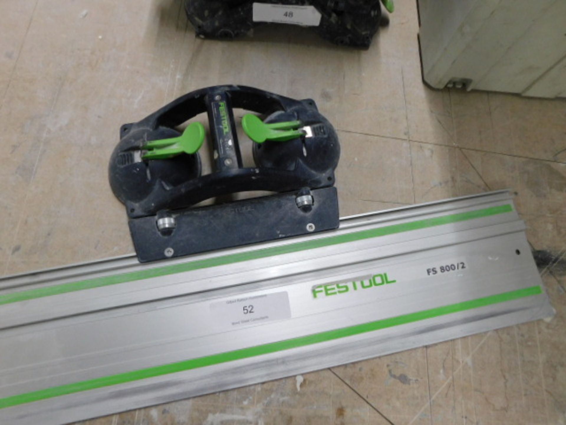 *Festool Geko on FS800 saw track