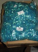 Bag Containing a Large Quantity of Turquoise Sequi