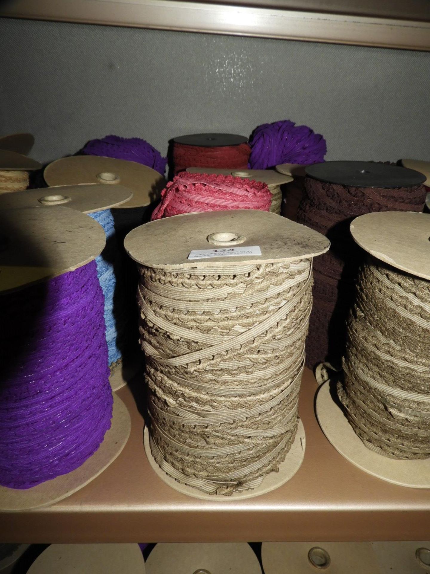 *Four Rolls of Elasticated Lace Edging